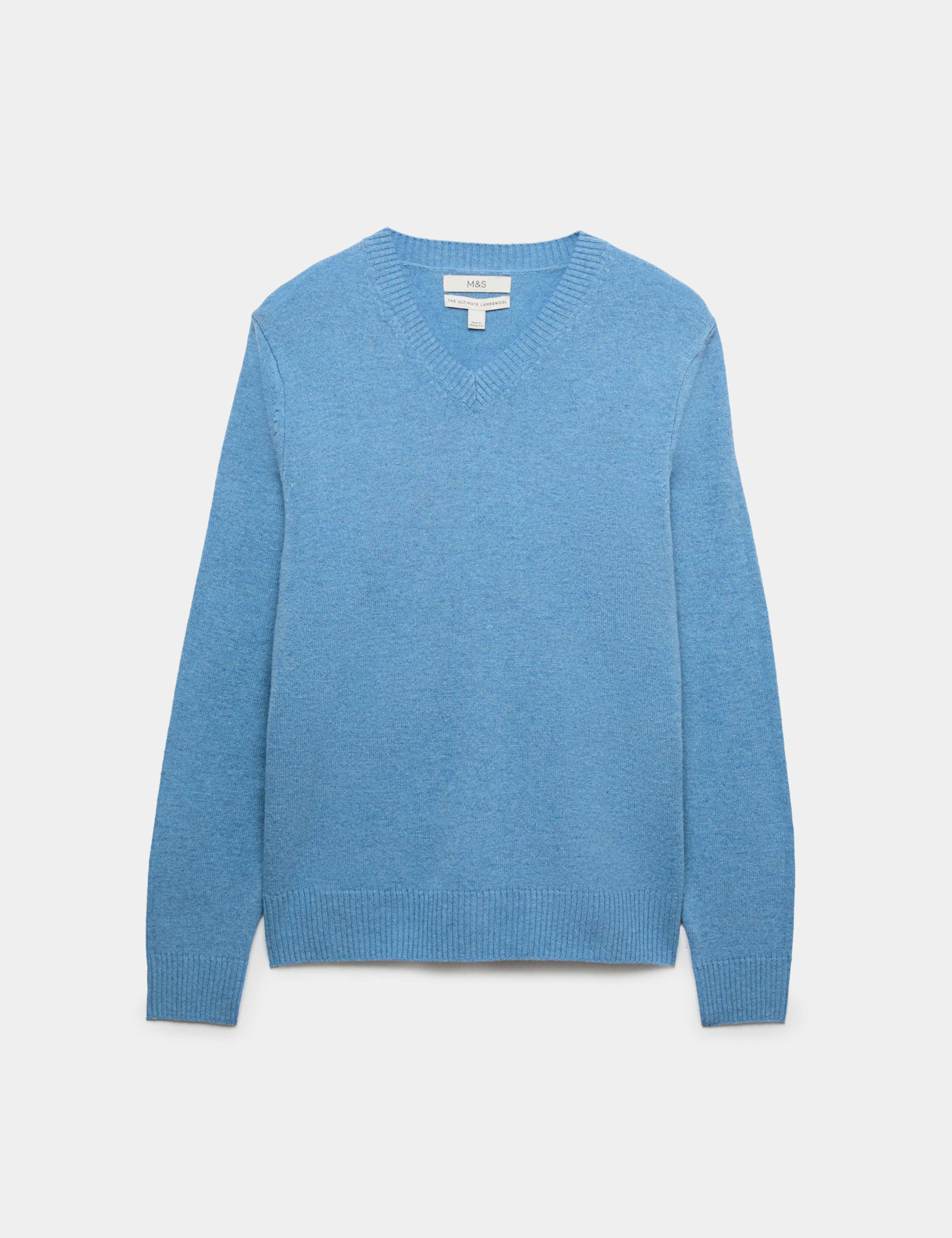 Pure Lambswool V-Neck Jumper