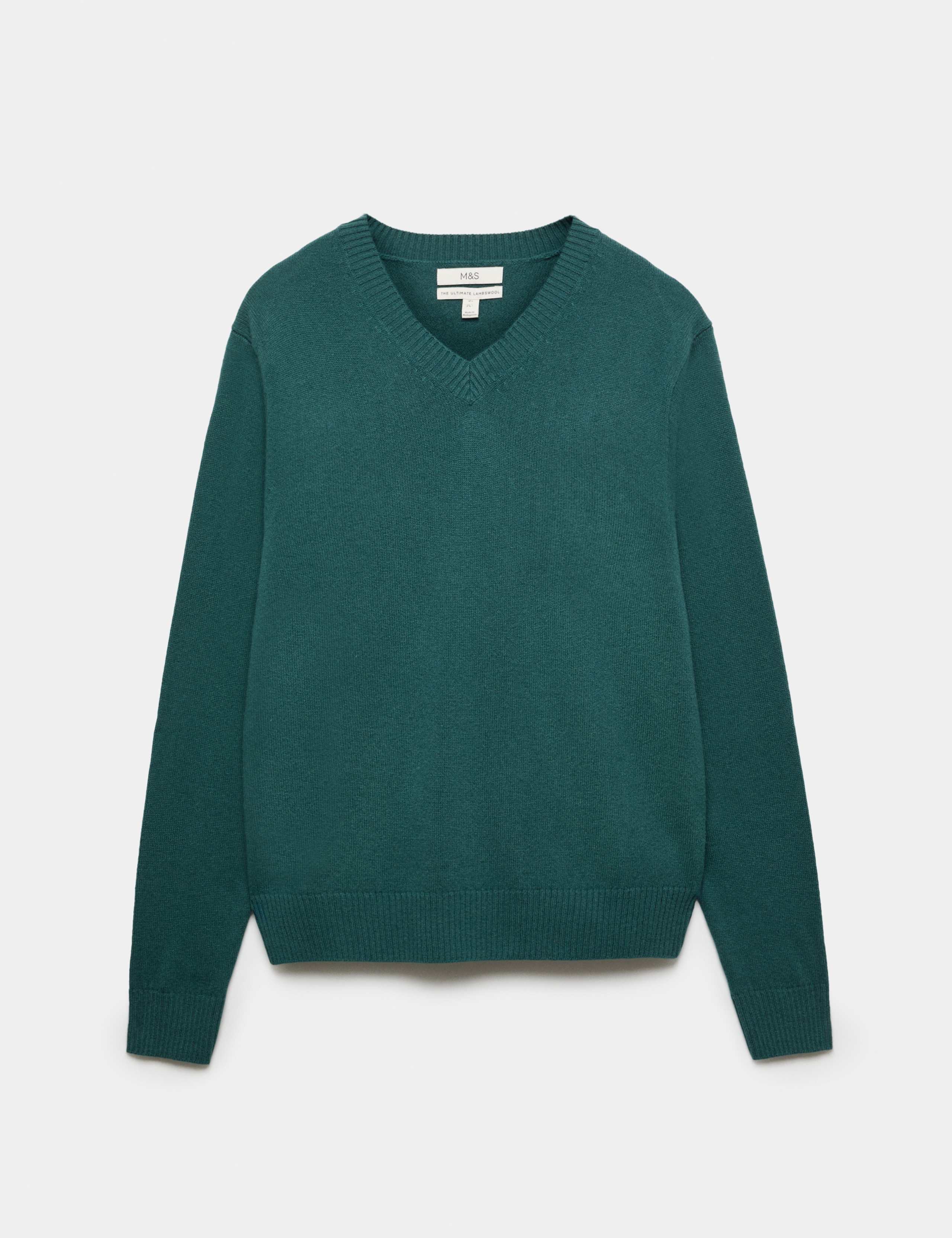 Pure Lambswool V-Neck Jumper