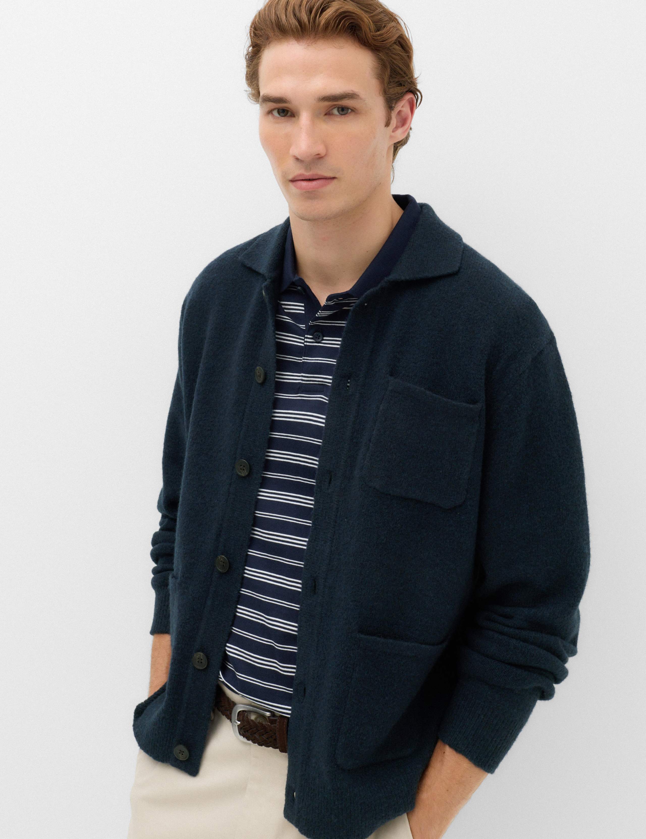 Lofty Utility Button Through Cardigan