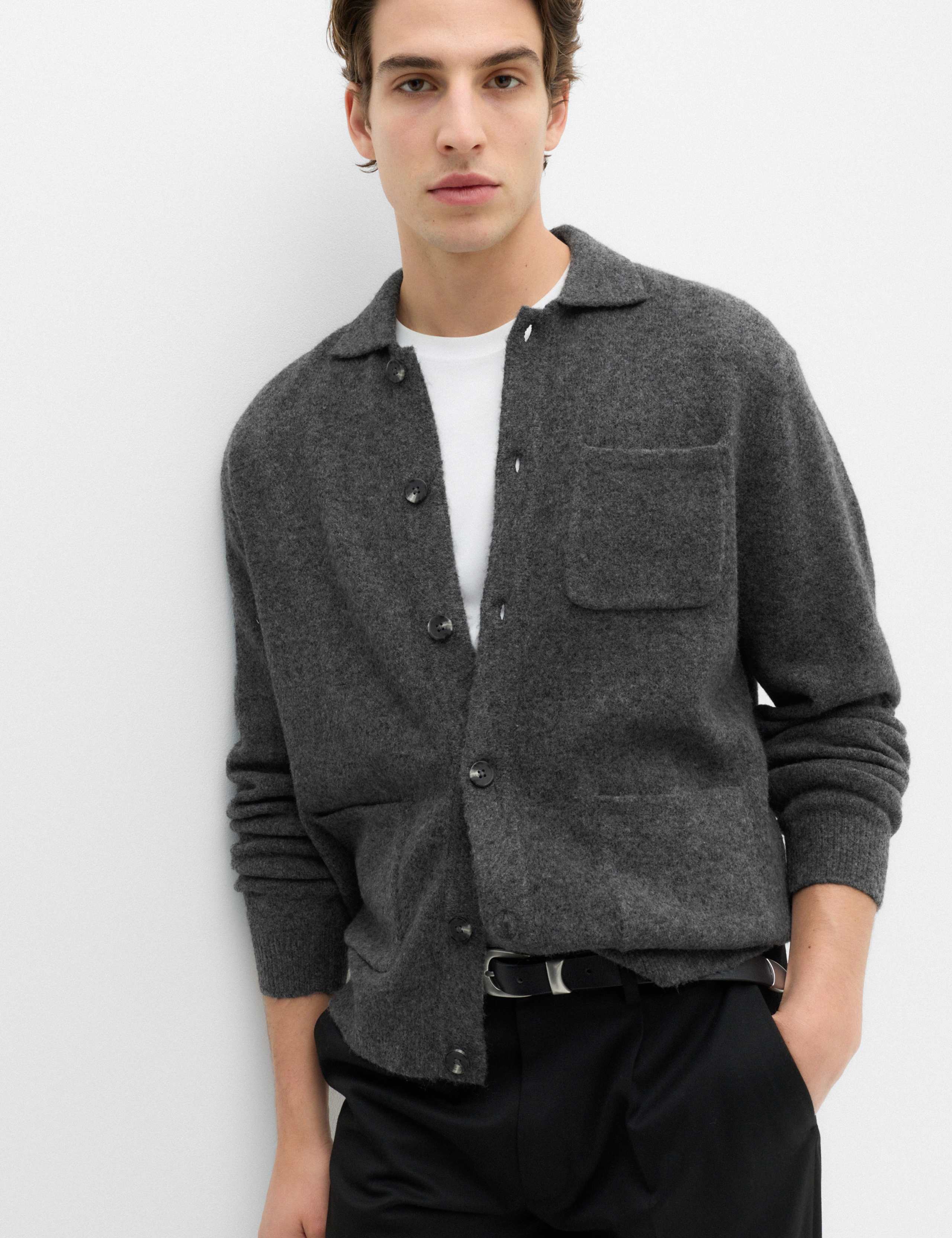 Lofty Utility Button Through Cardigan