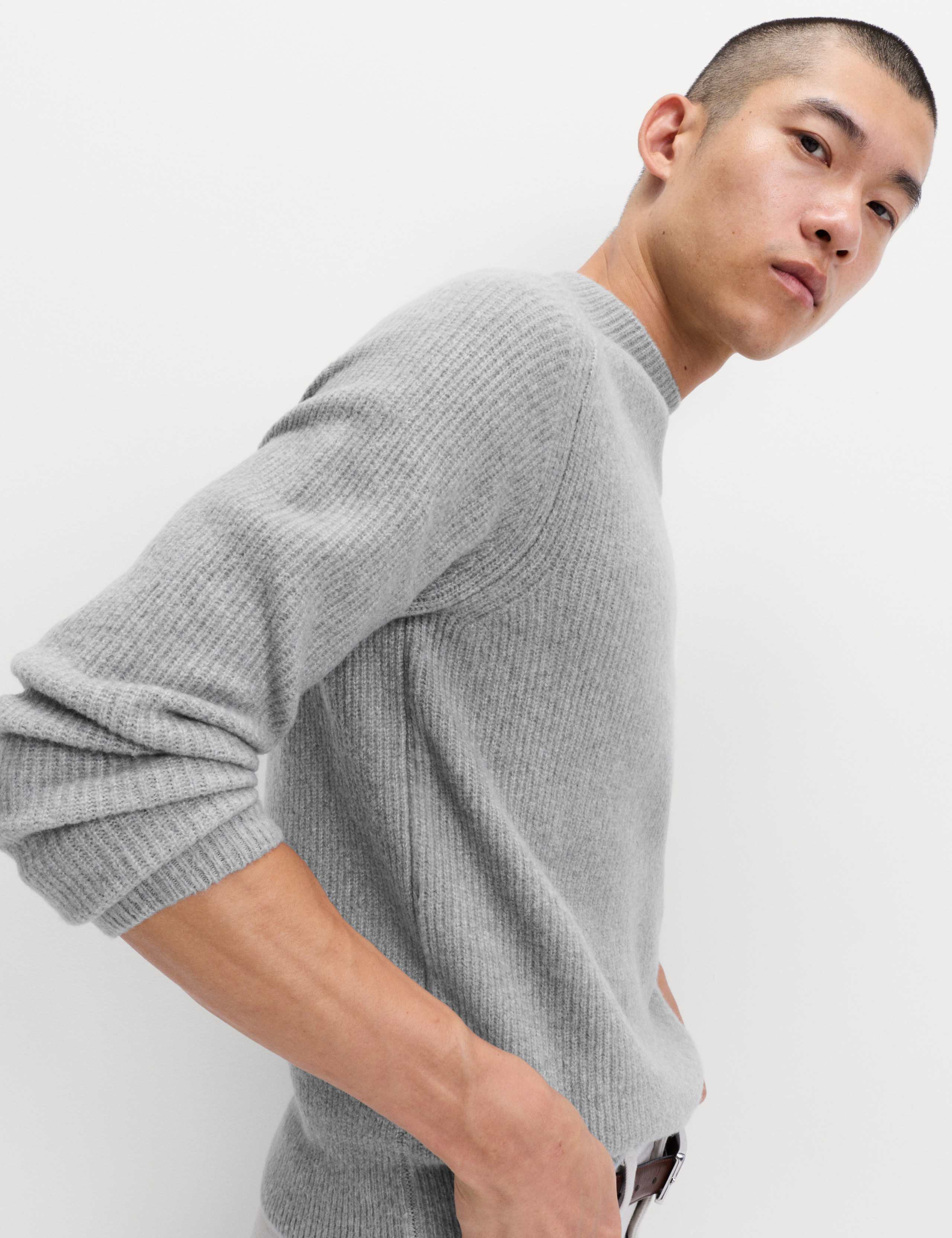Supersoft Mock Ribbed Stitch Jumper