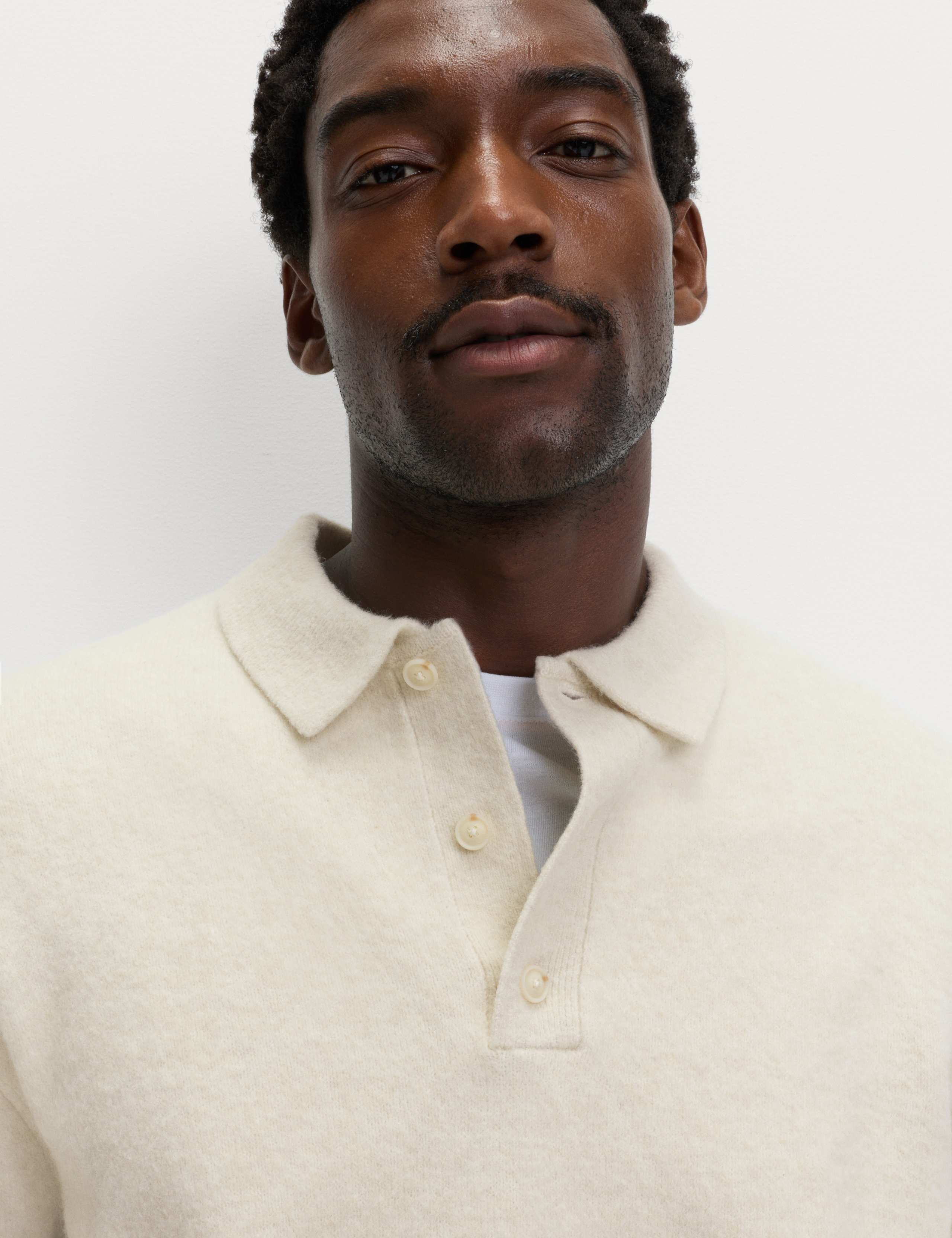 Supersoft Polo Neck Jumper with Wool
