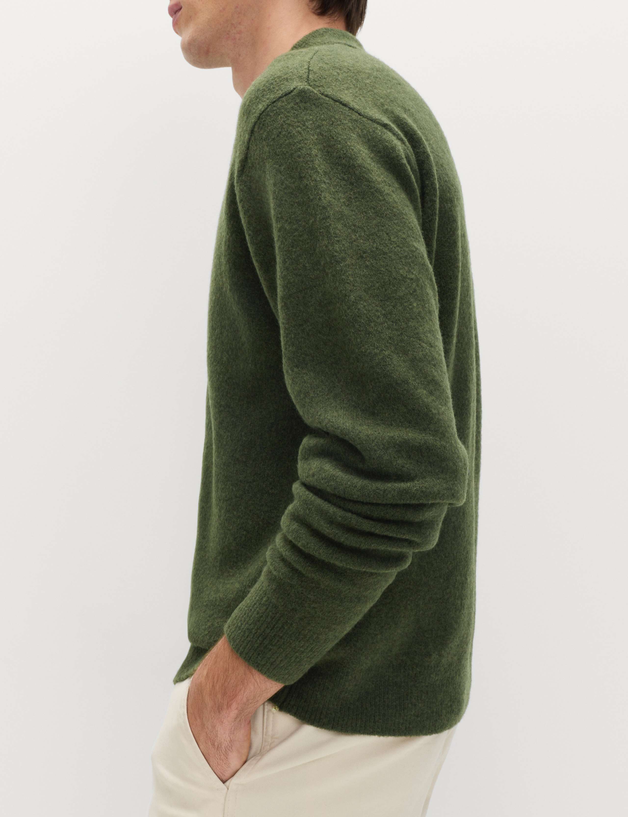 Supersoft Polo Neck Jumper with Wool