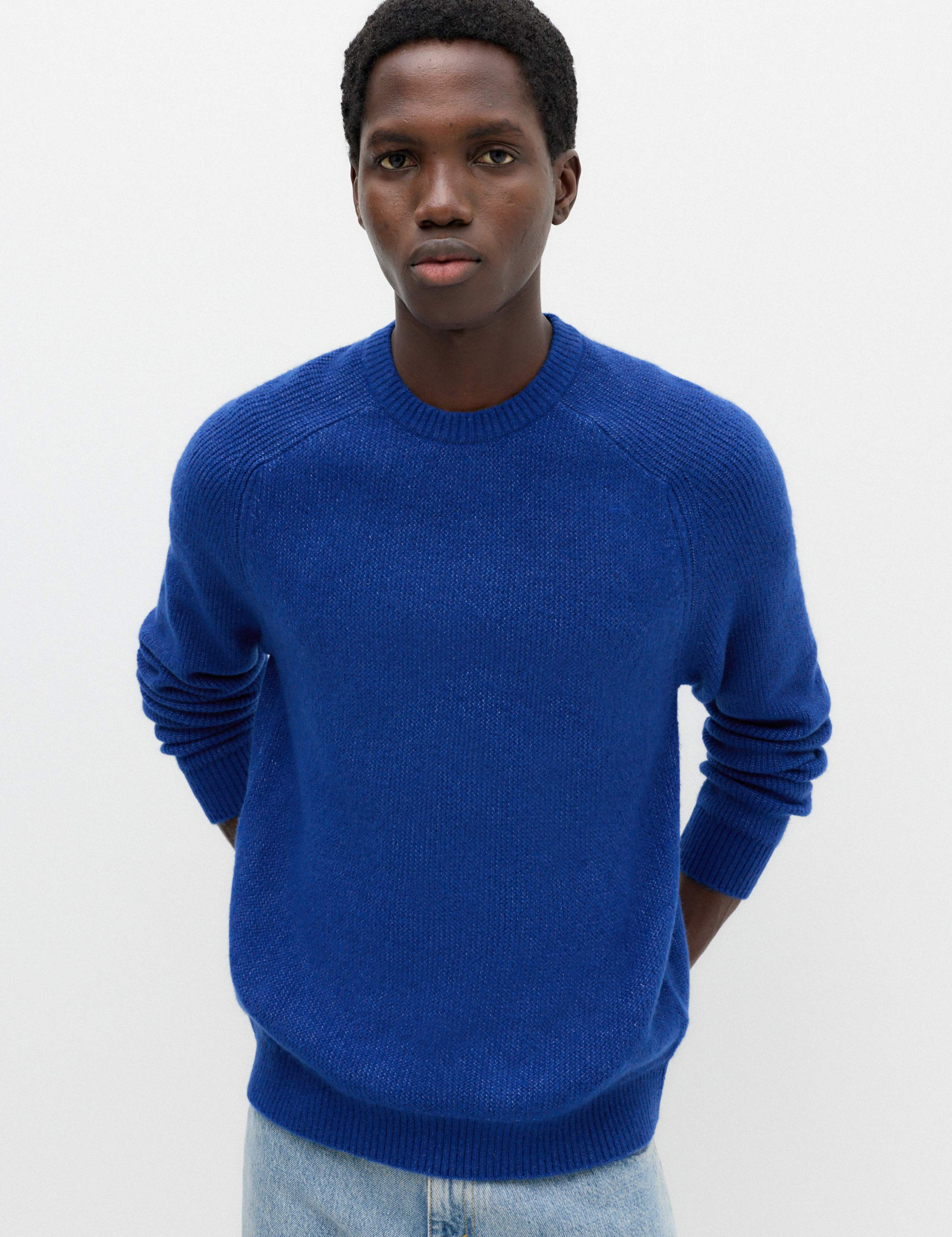 Supersoft Crew Neck Jumper with Wool