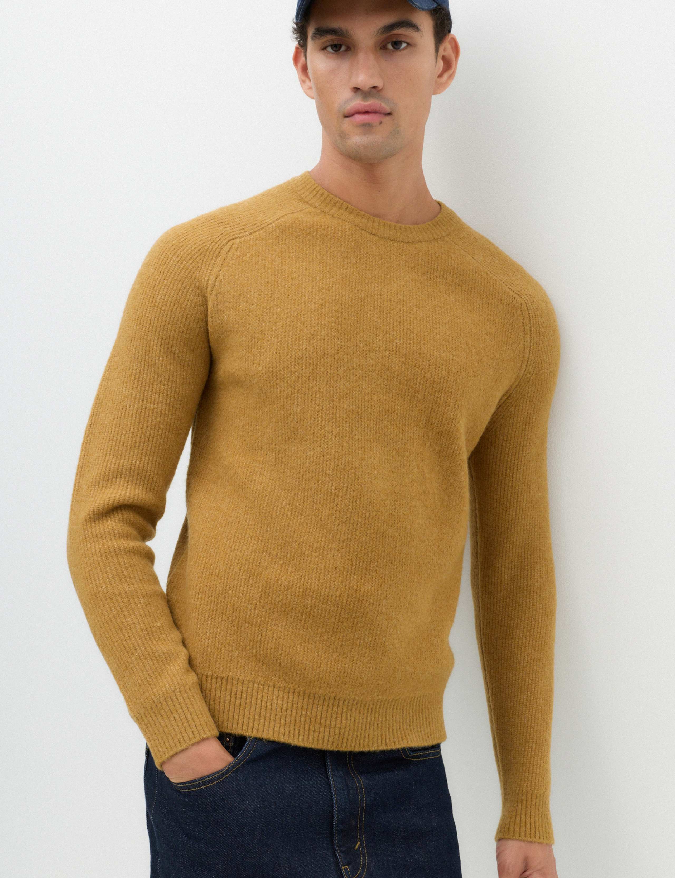 Supersoft Crew Neck Jumper with Wool