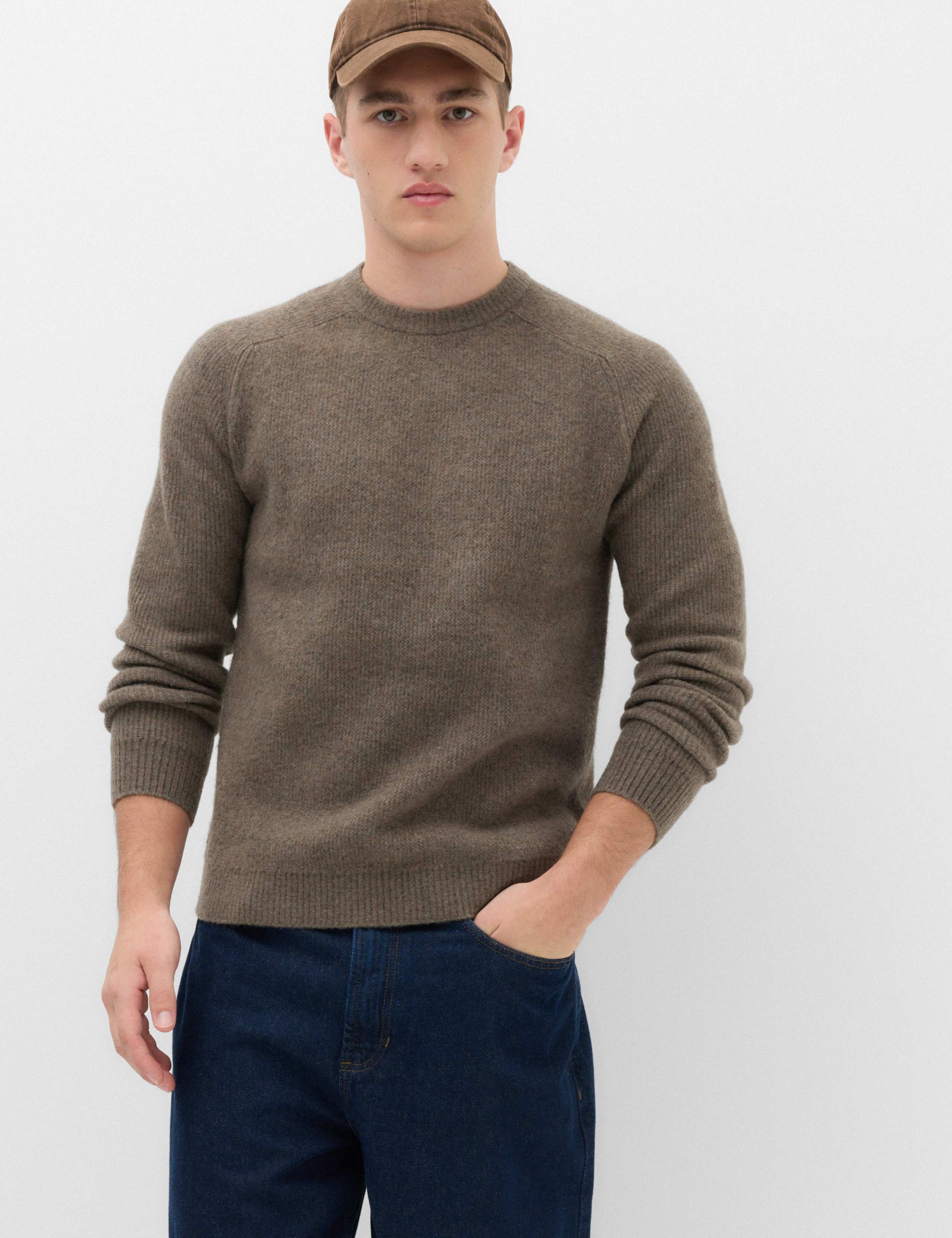 Supersoft Crew Neck Jumper with Wool