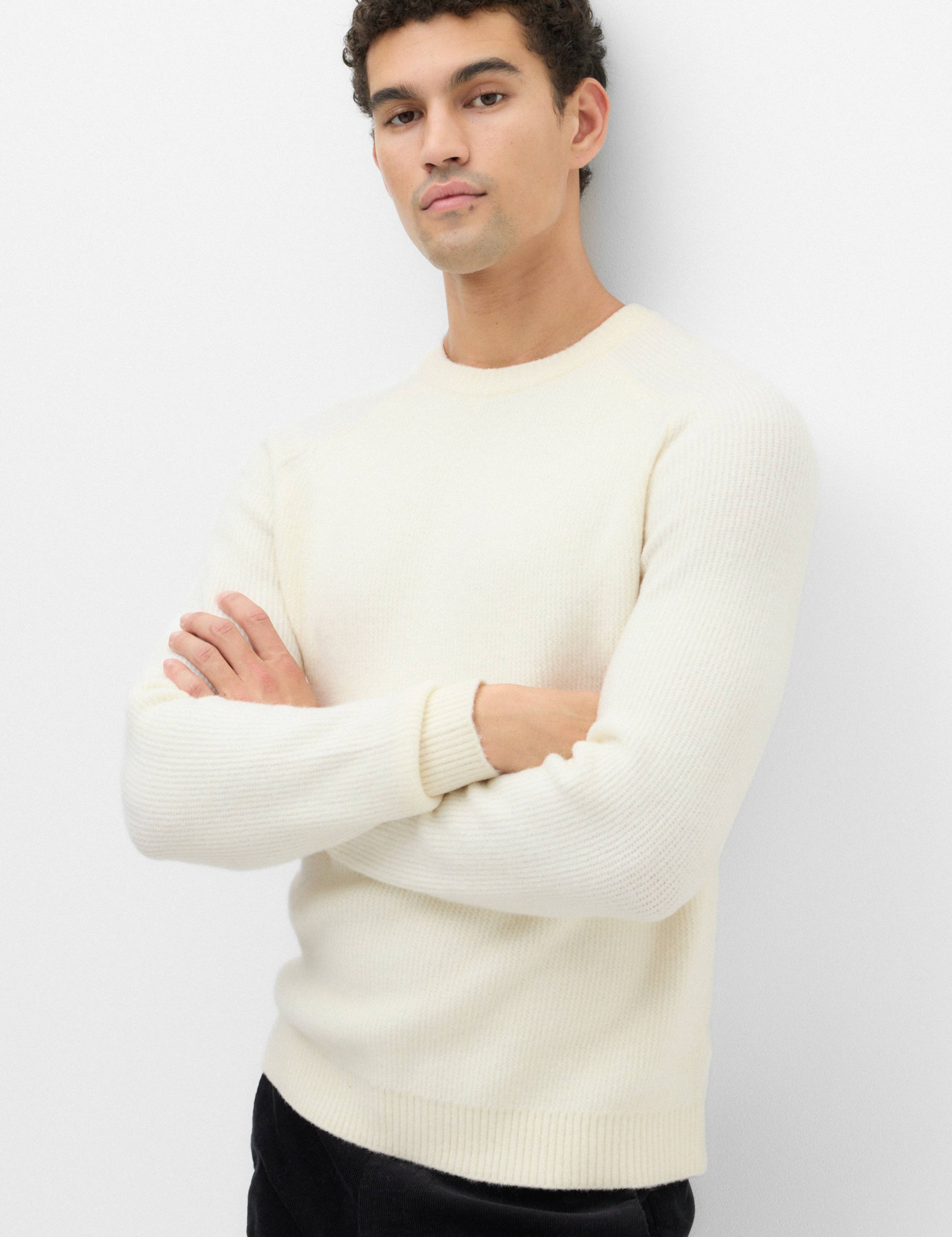 Supersoft Crew Neck Jumper with Wool