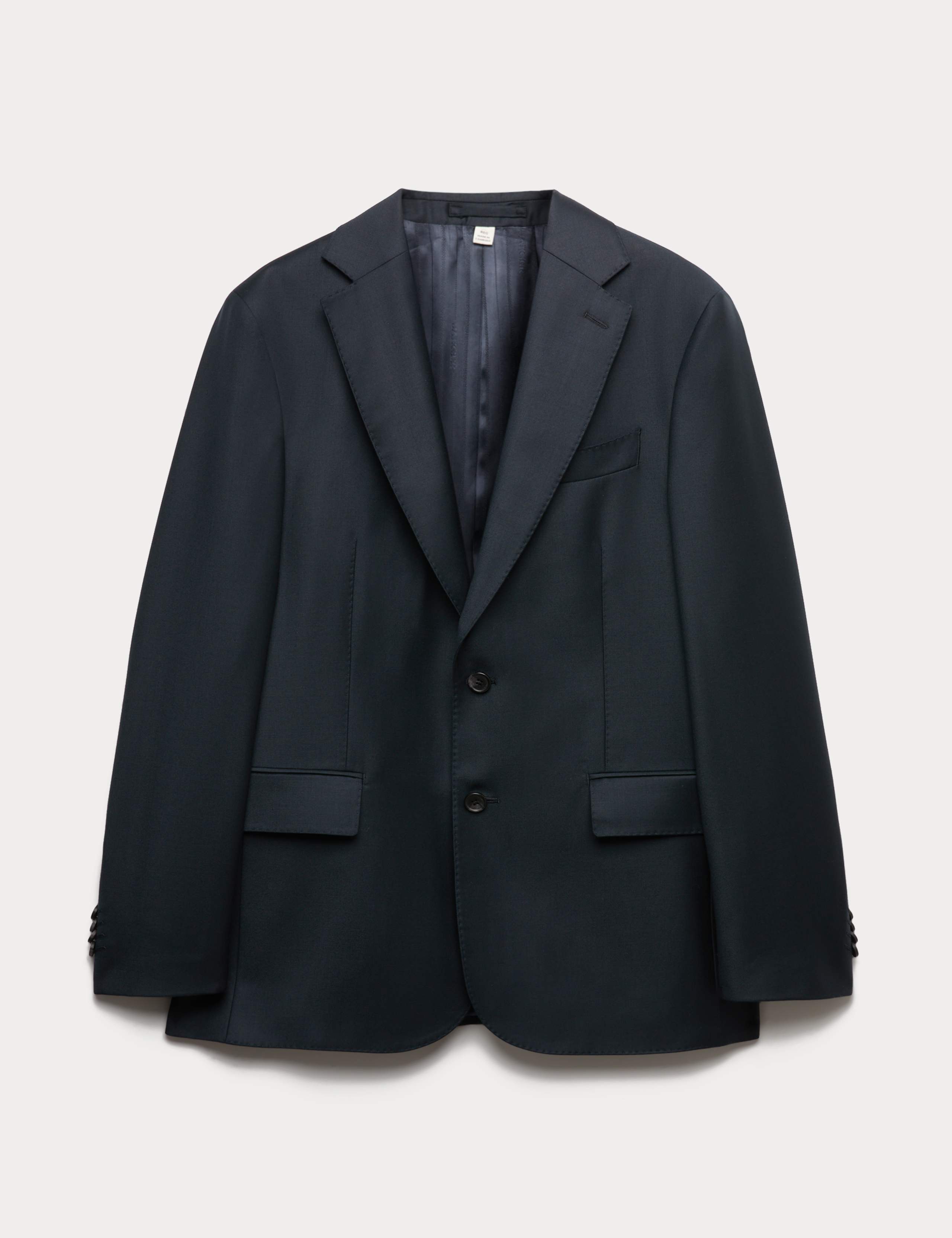 2 Piece Tailored Fit Pure Wool Suit 1 of 6