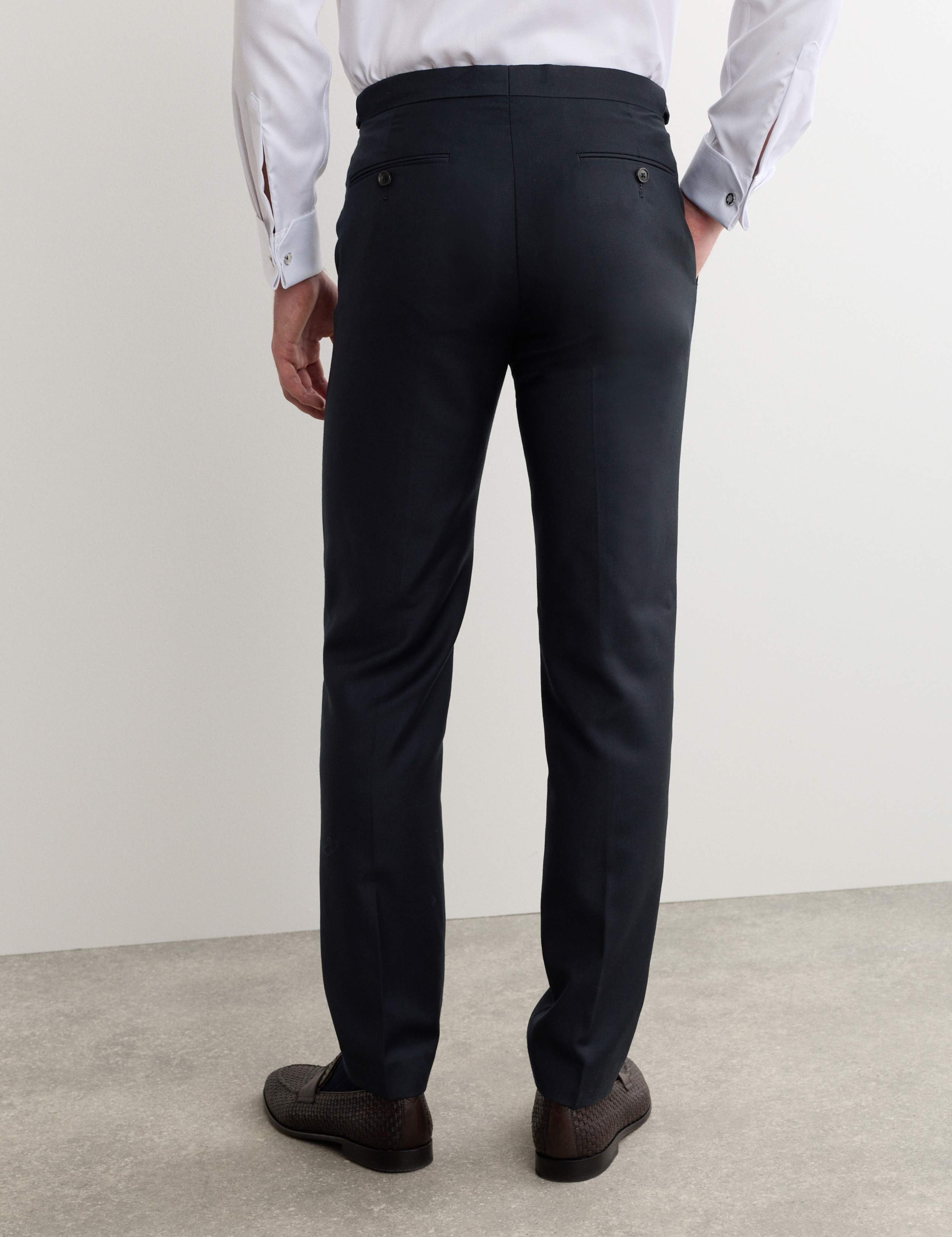 2 Piece Tailored Fit Pure Wool Suit 4 of 6
