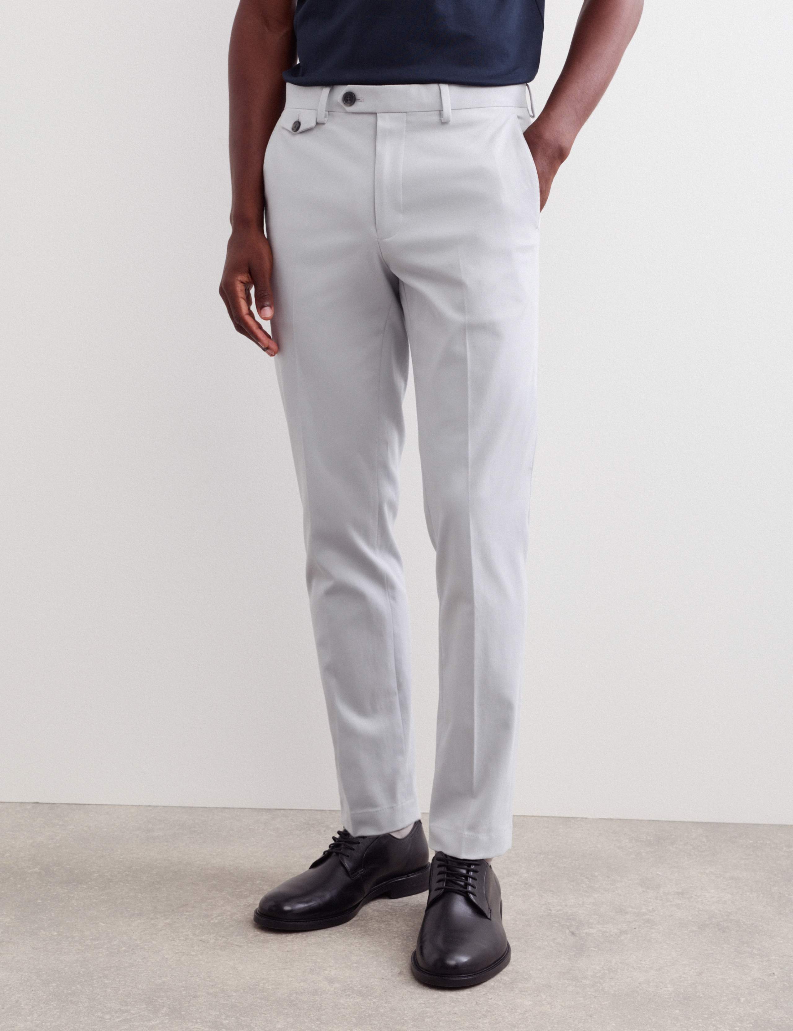 Slim Fit Italian Cotton Chinos