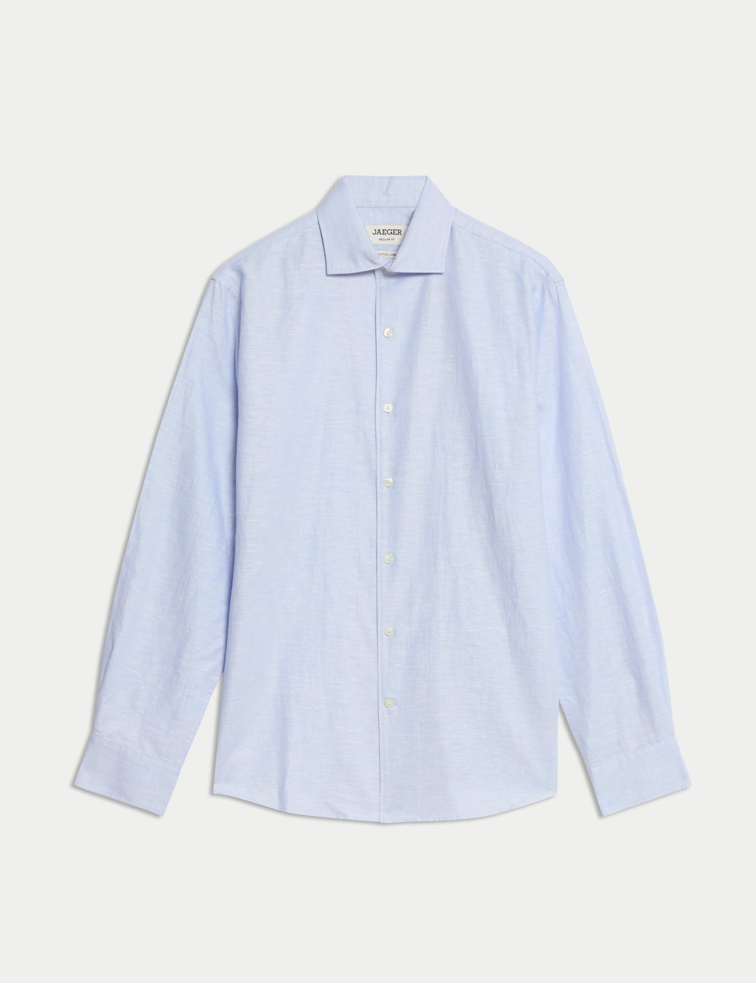 Regular Fit Luxury Linen Rich Shirt