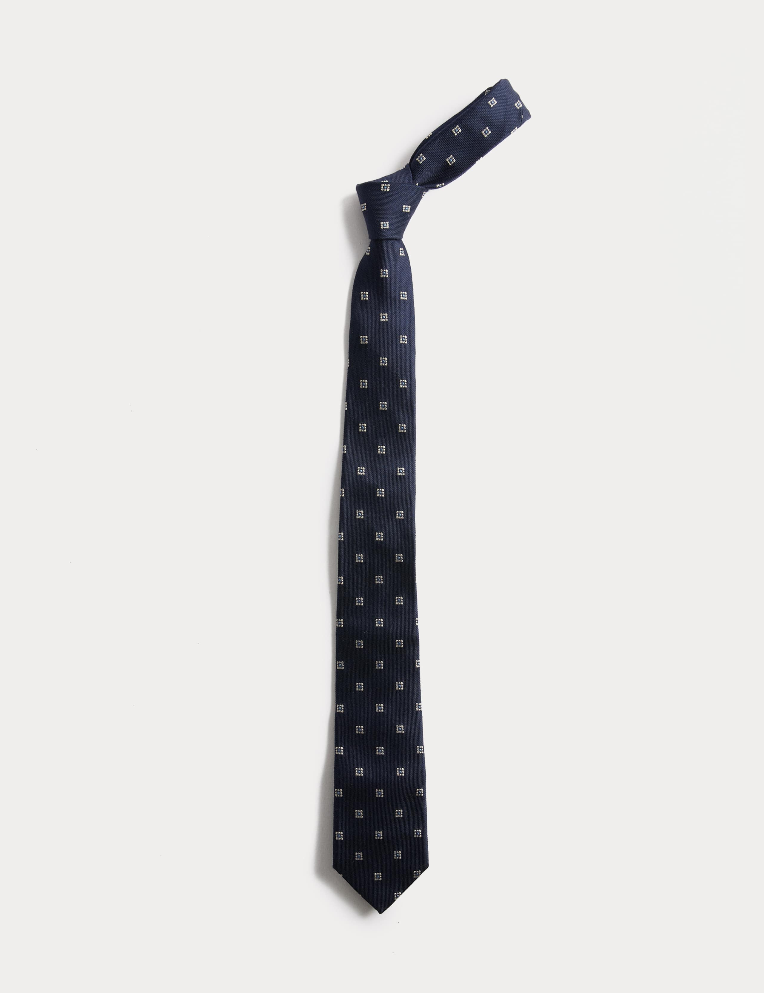 Geometric Silk Rich Tie