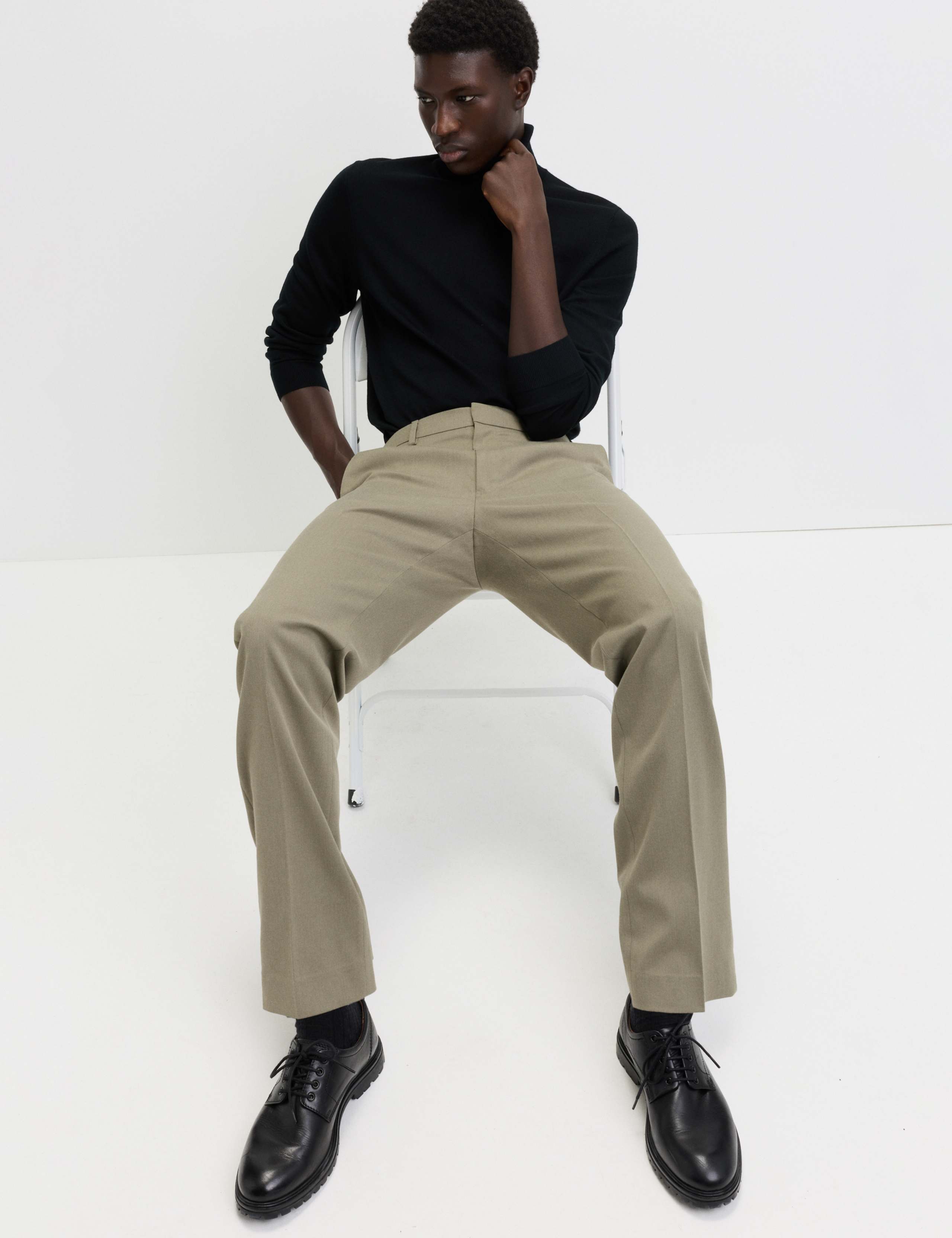 Regular Fit Smart Stretch Trousers