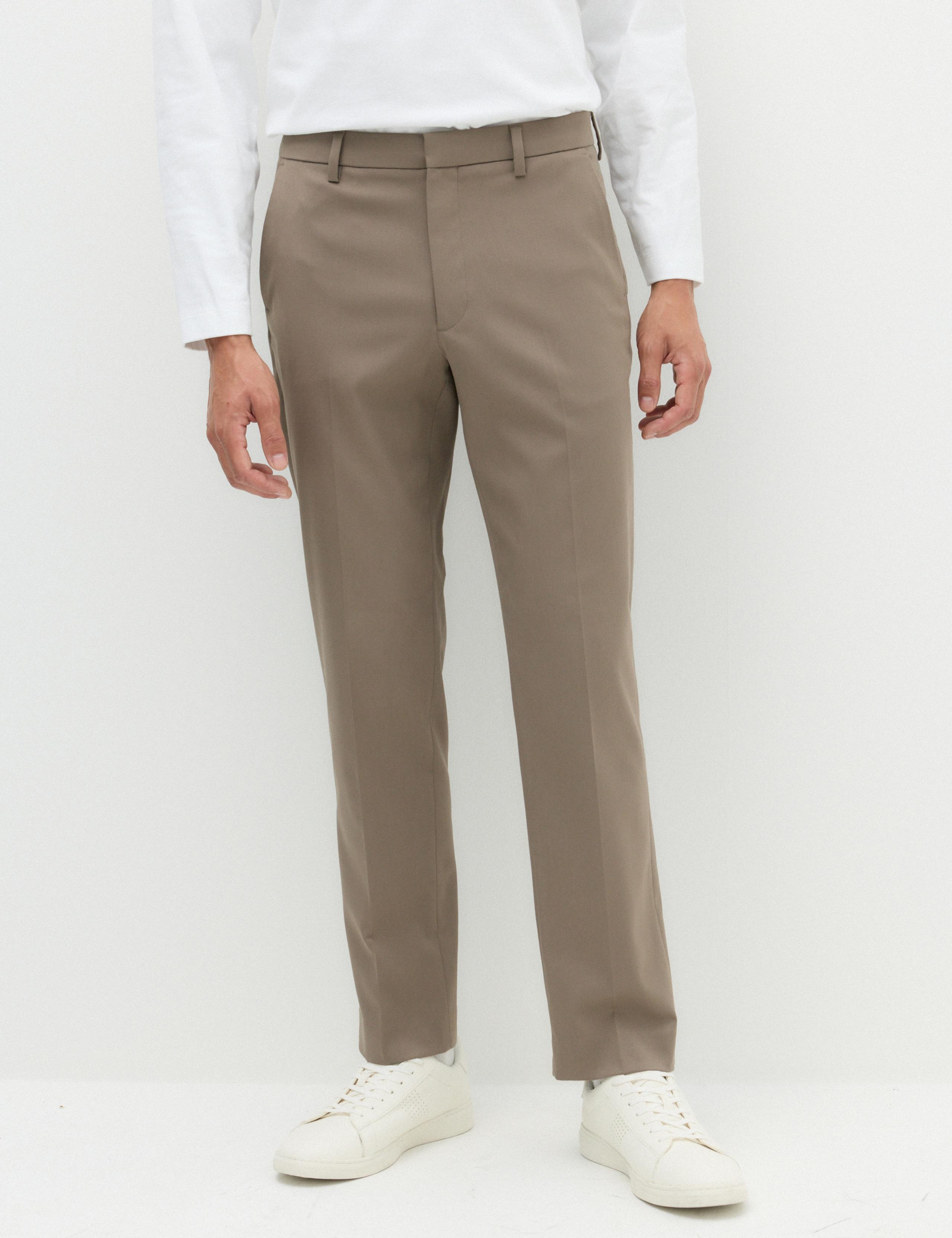 Regular Fit Smart Stretch Trousers