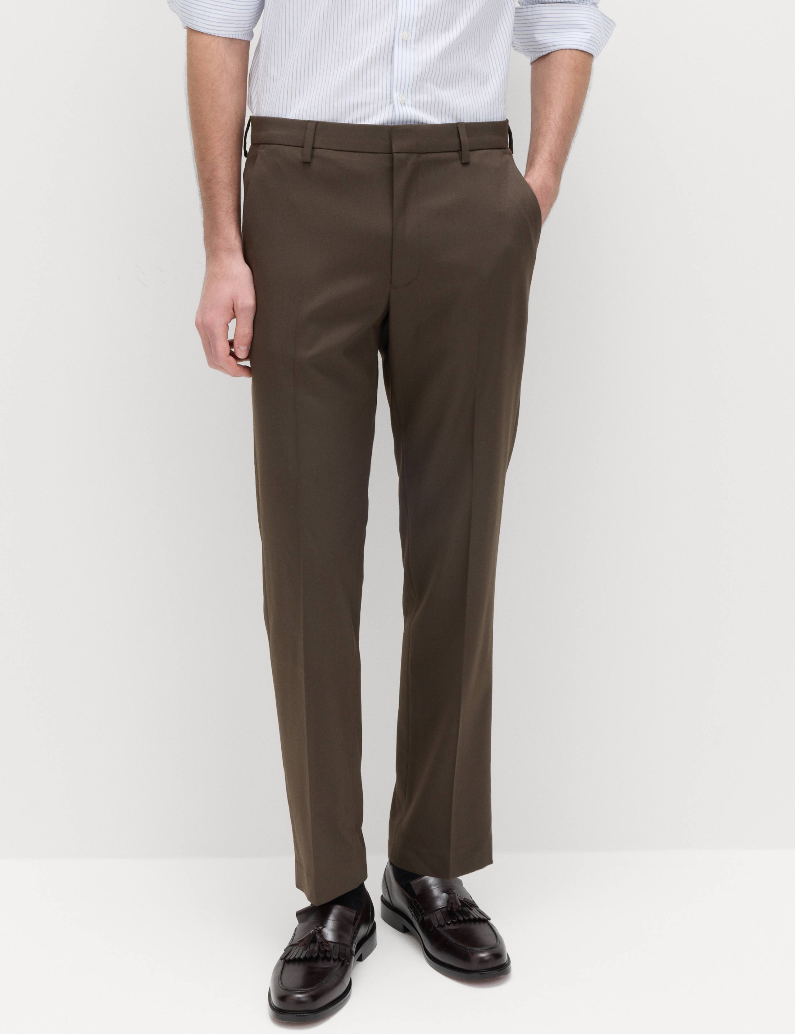 Regular Fit Smart Stretch Trousers