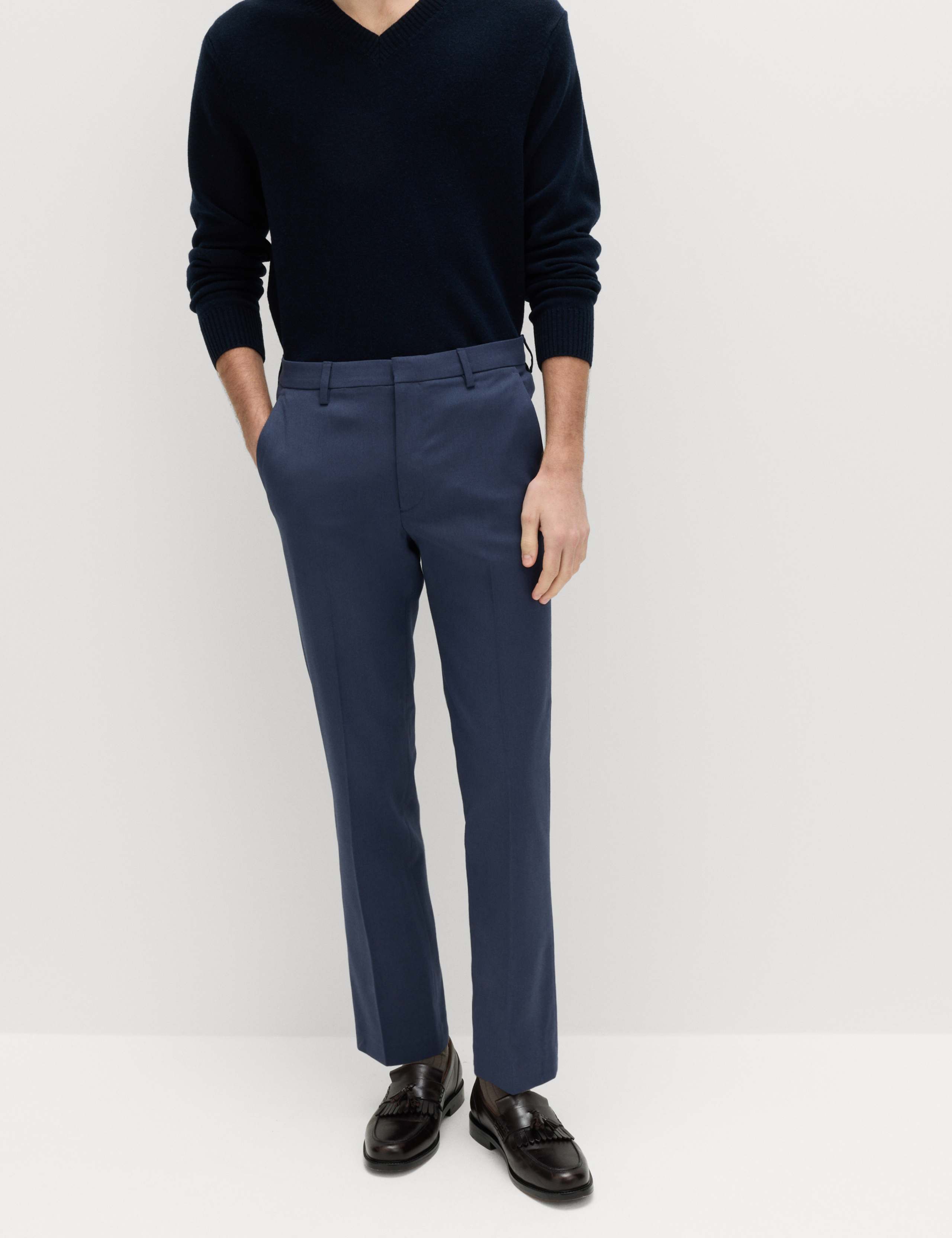 Regular Fit Smart Stretch Trousers