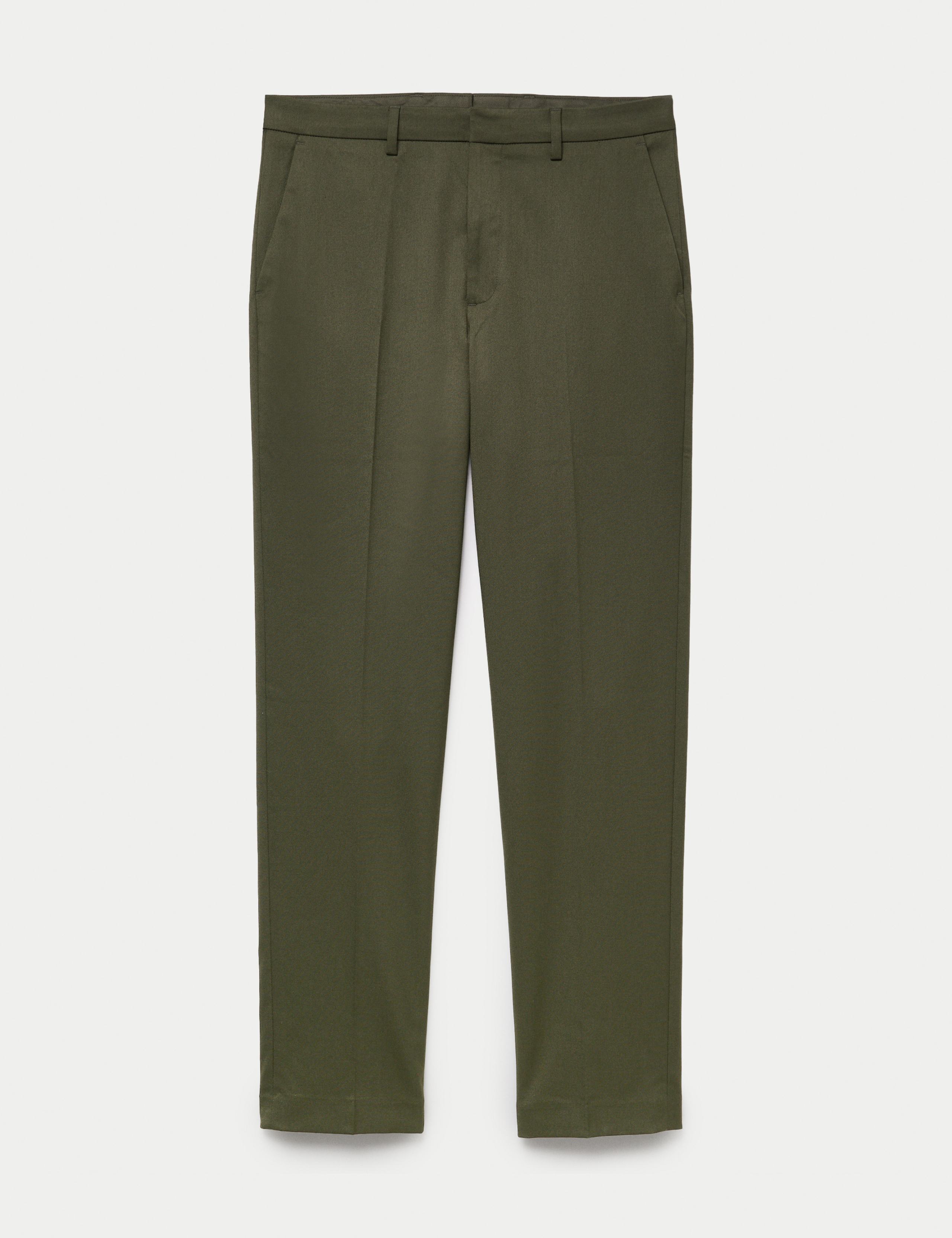 Regular Fit Smart Stretch Trousers