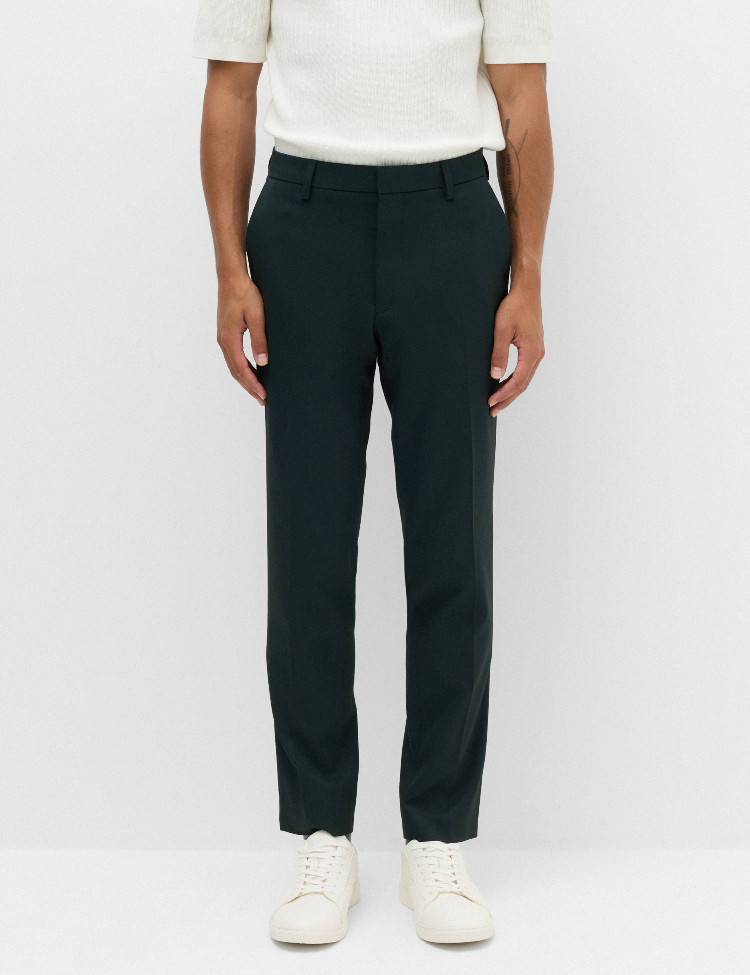 Slim Fit Smart Stretch Trousers