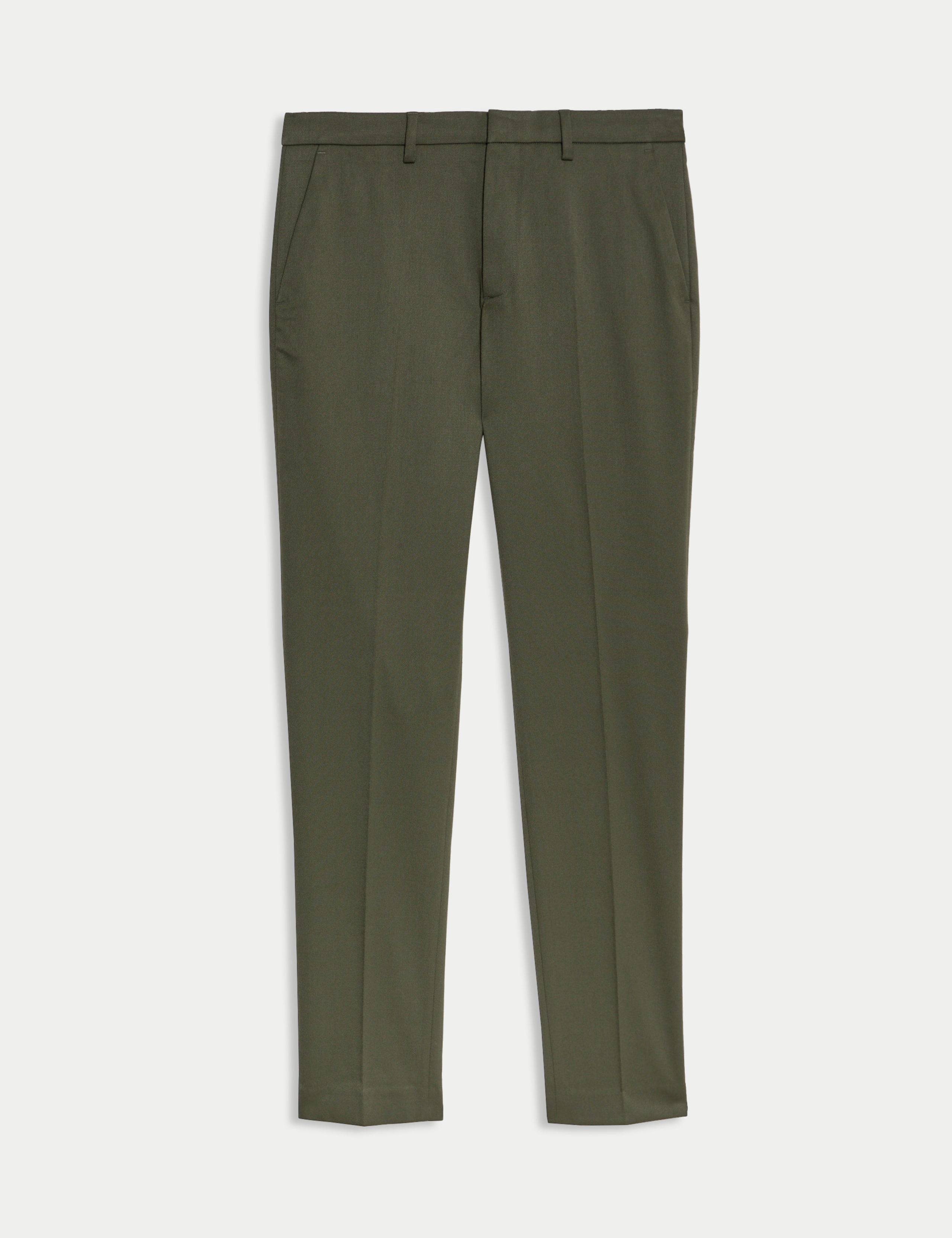 Slim Fit Stretch Smart Trousers