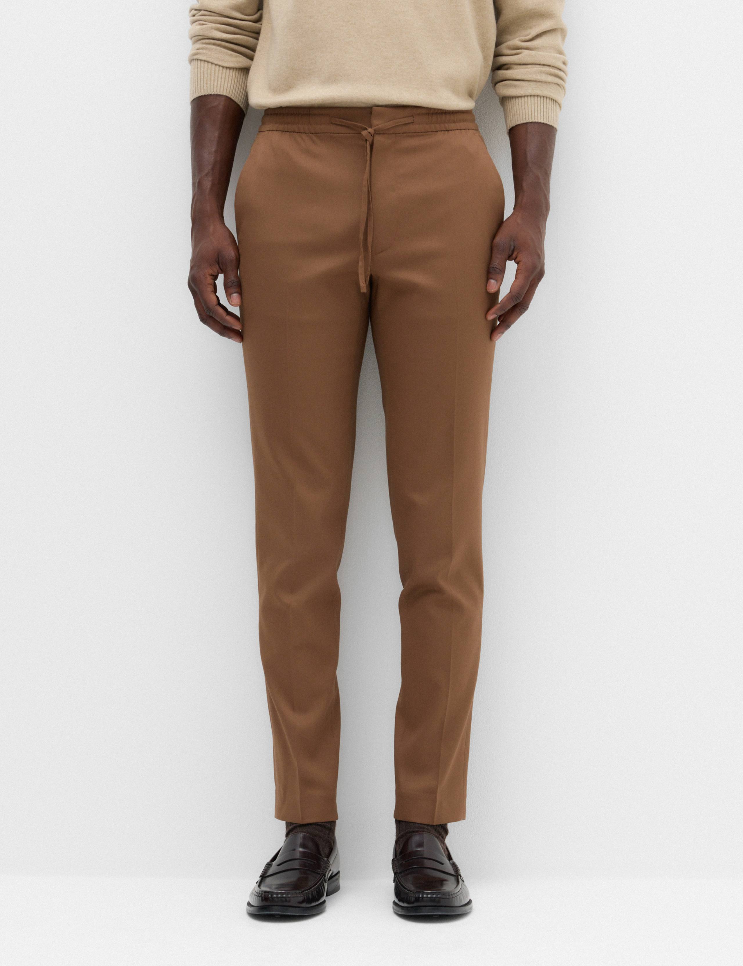 Tapered Fit Elasticated Trousers