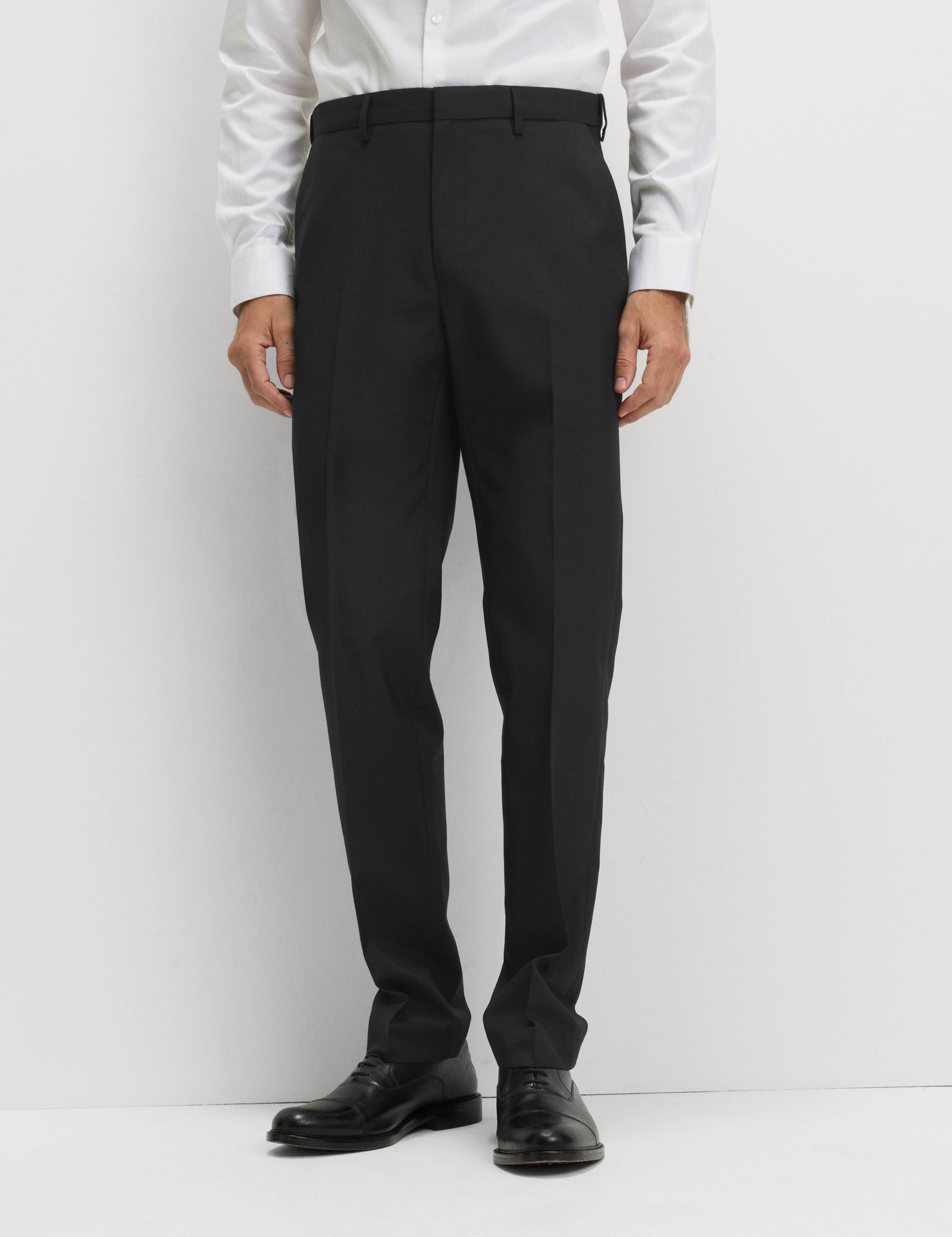 2pk Regular Fit Flat Front Trousers