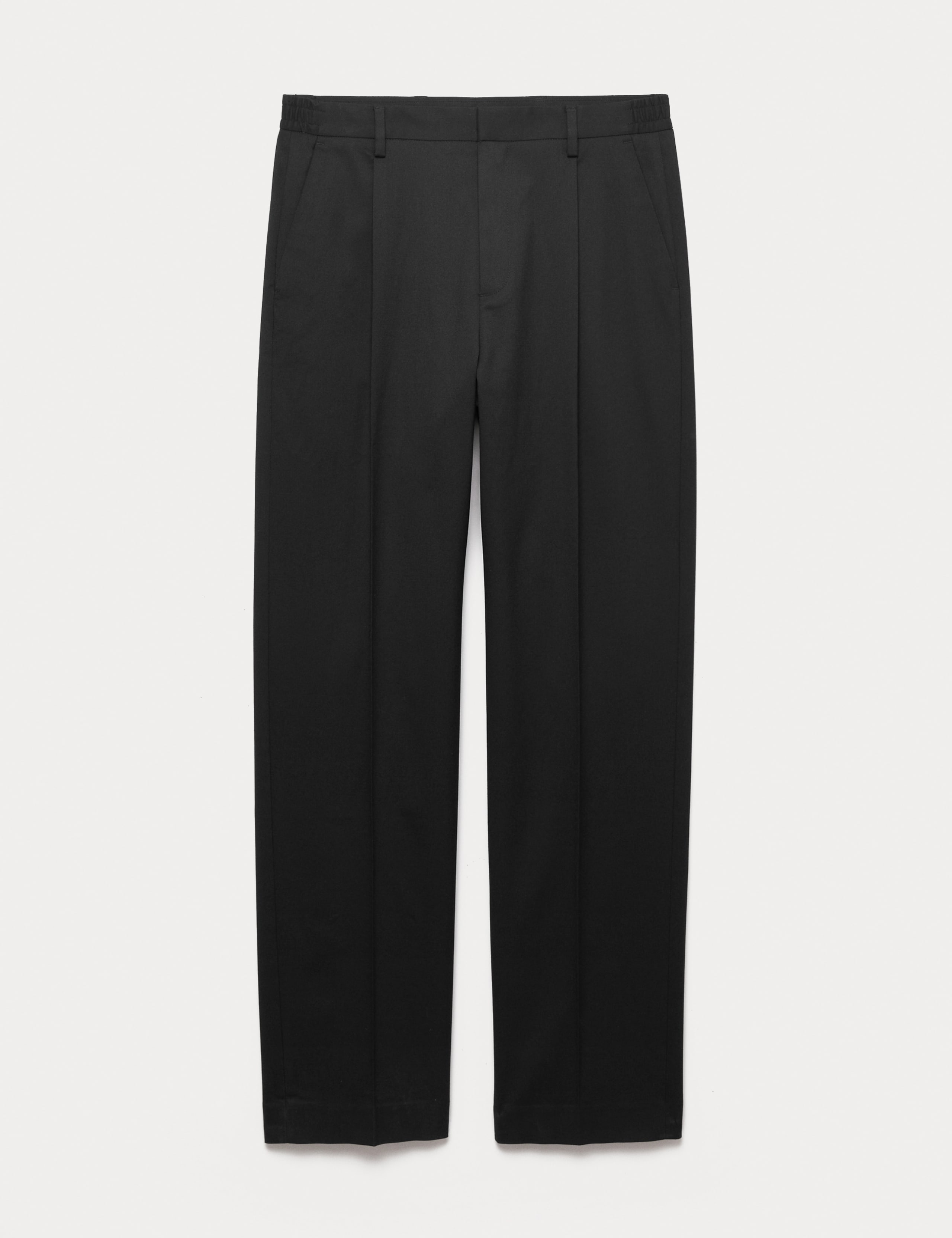 Relaxed Fit Smart Stretch Trousers
