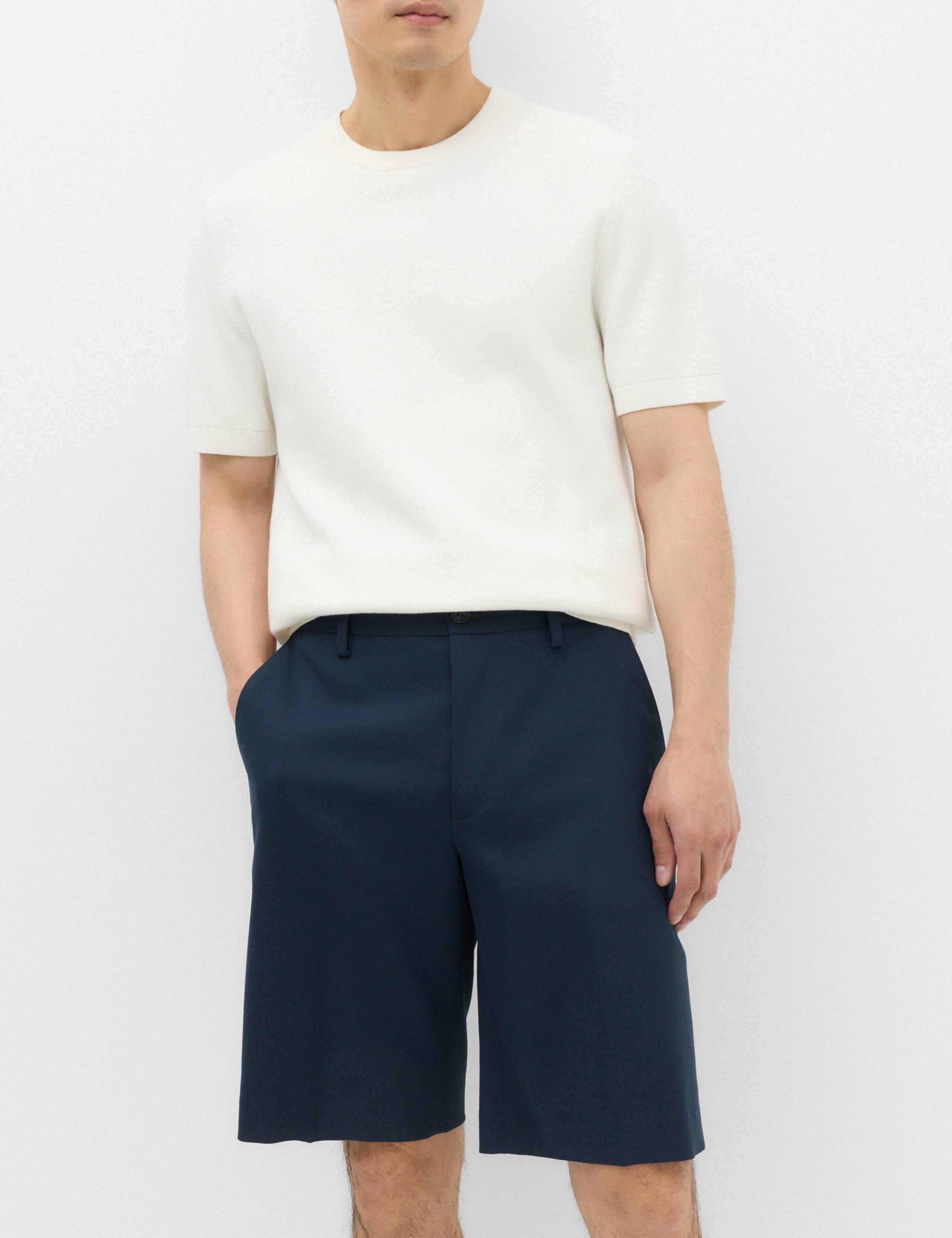 Regular Fit Smart Twill Shorts