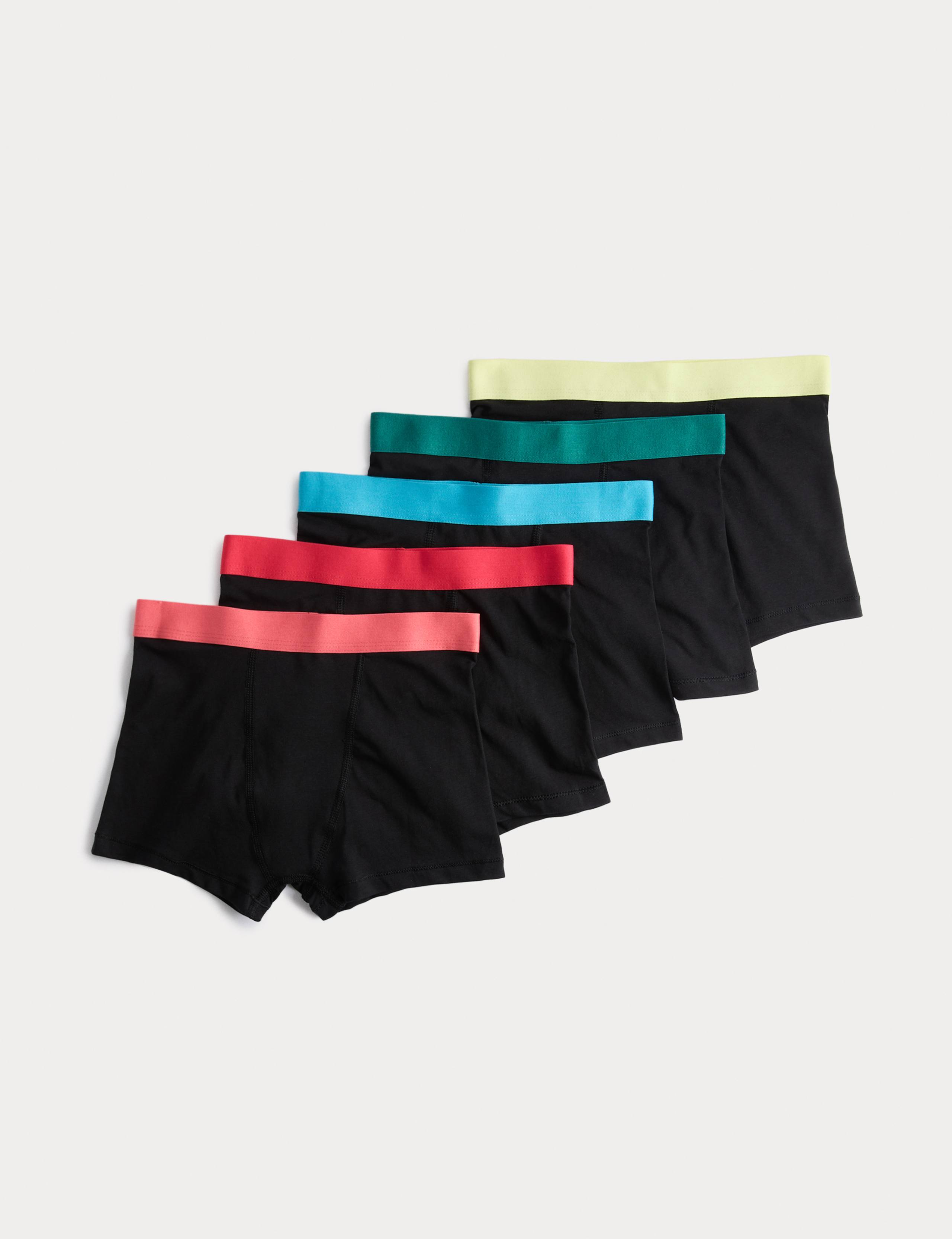 5pk Bright Trunks (5-16 Yrs)