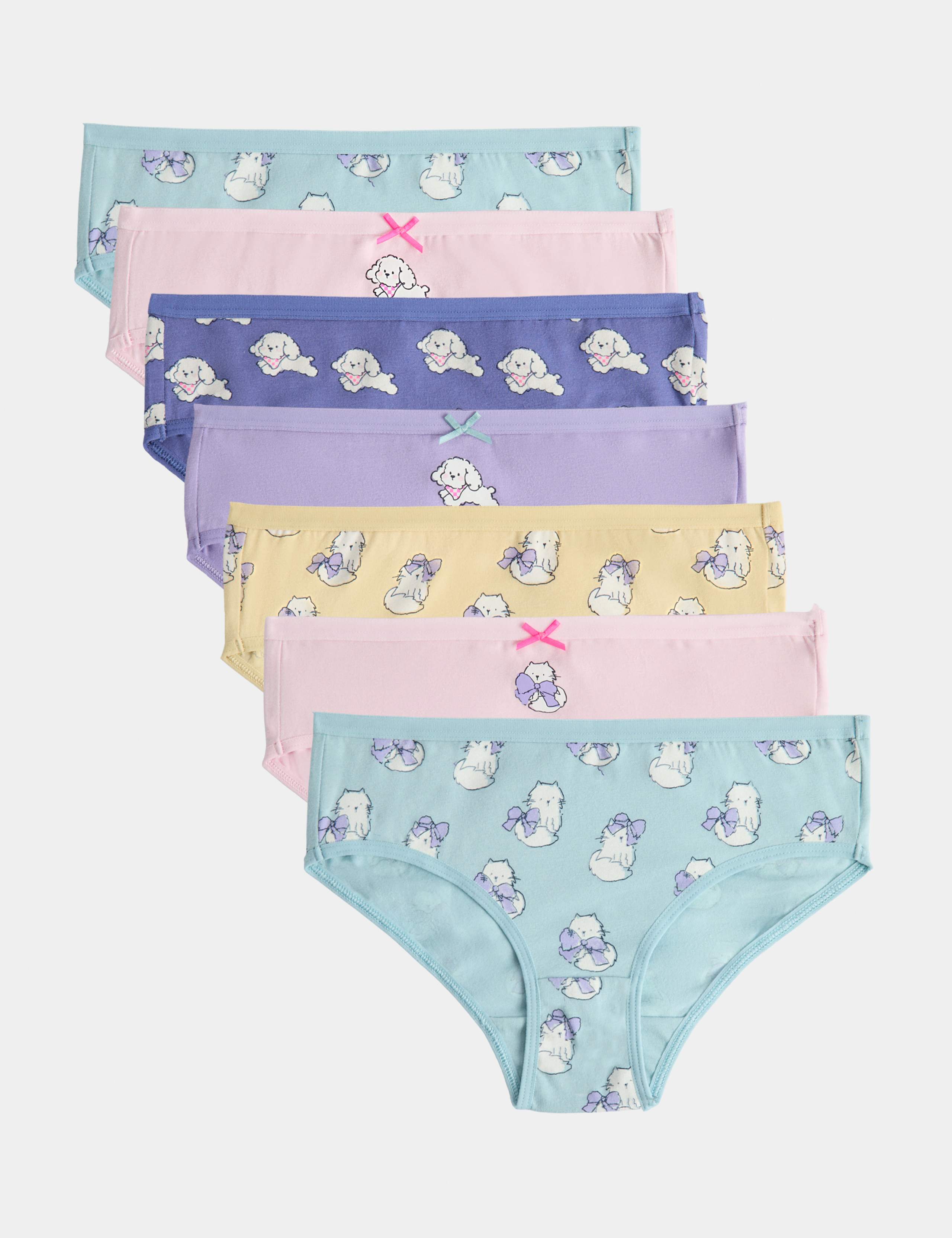 7 Pack Animal Print Knickers (18 Mths - 10 Yrs)