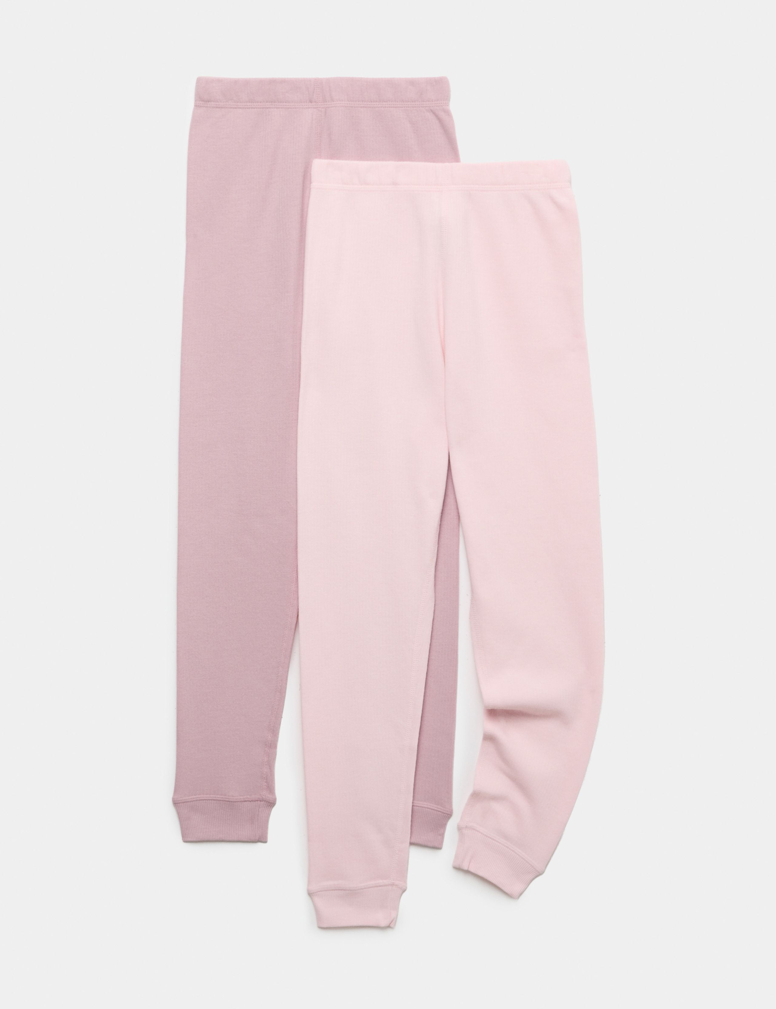 2 Pack Thermal Leggings (2-14 Yrs)