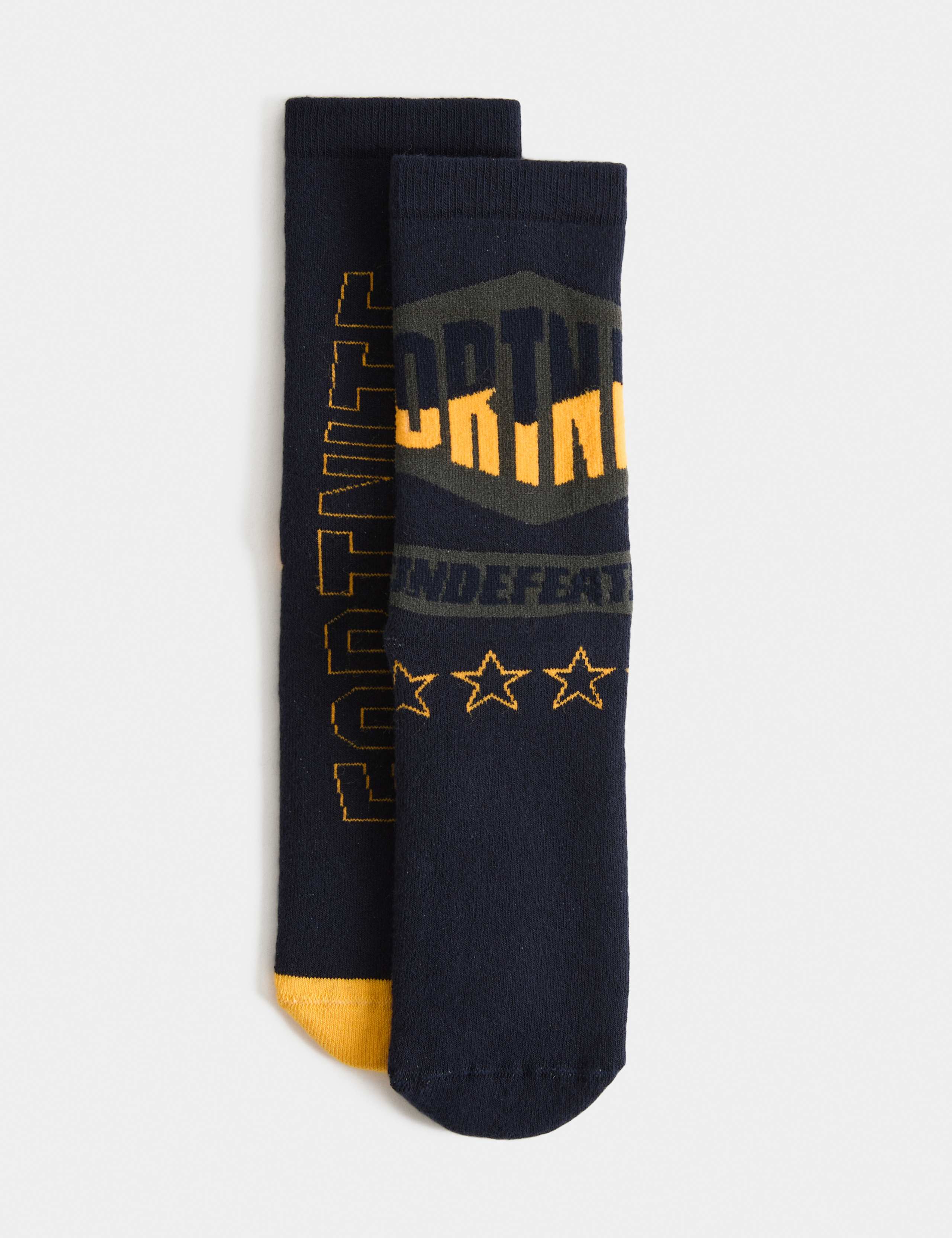 2 Pack Cotton Rich Fortnite™ Terry Socks