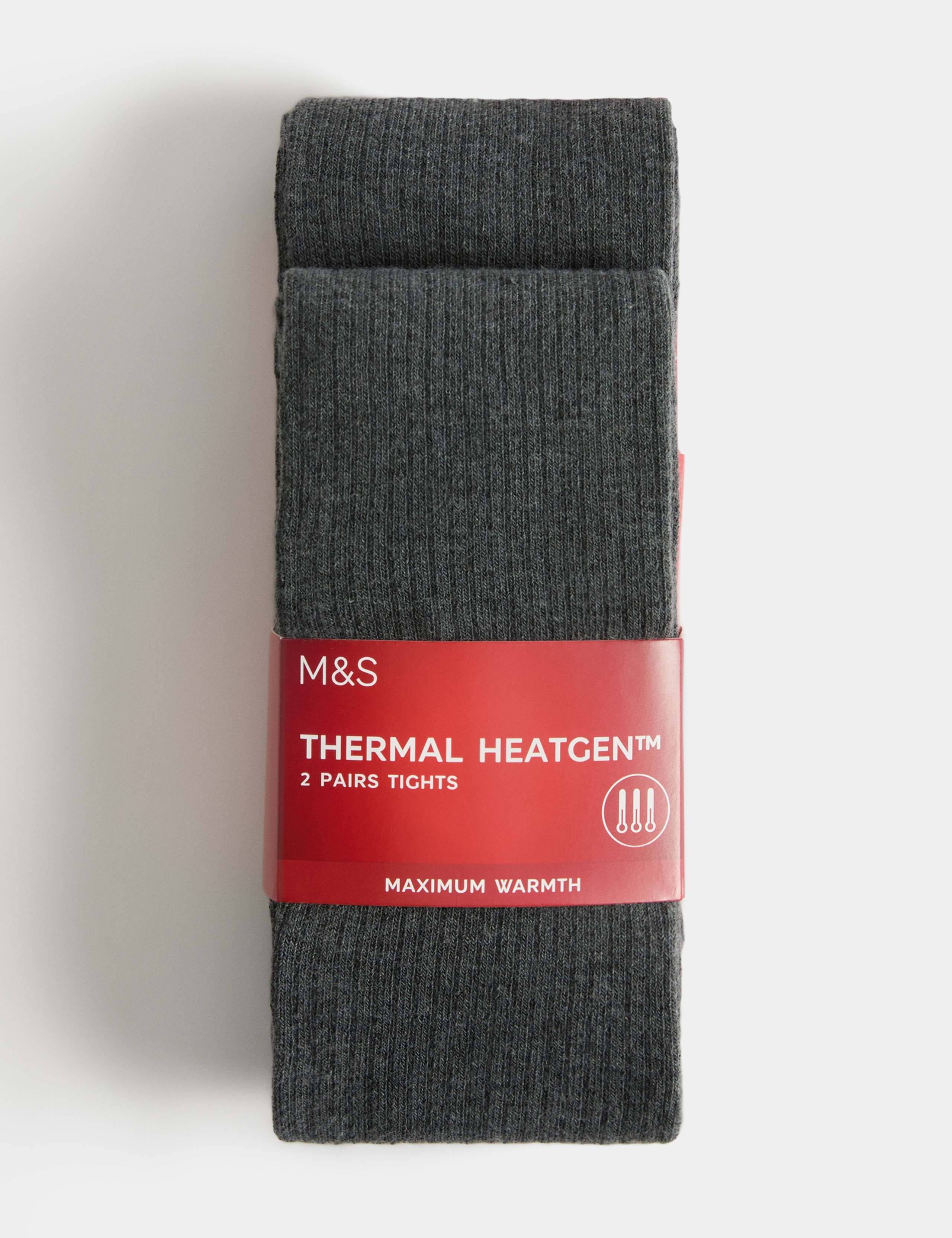 2 Pack Thermal Heatgen™ Tights (2-16 Yrs)
