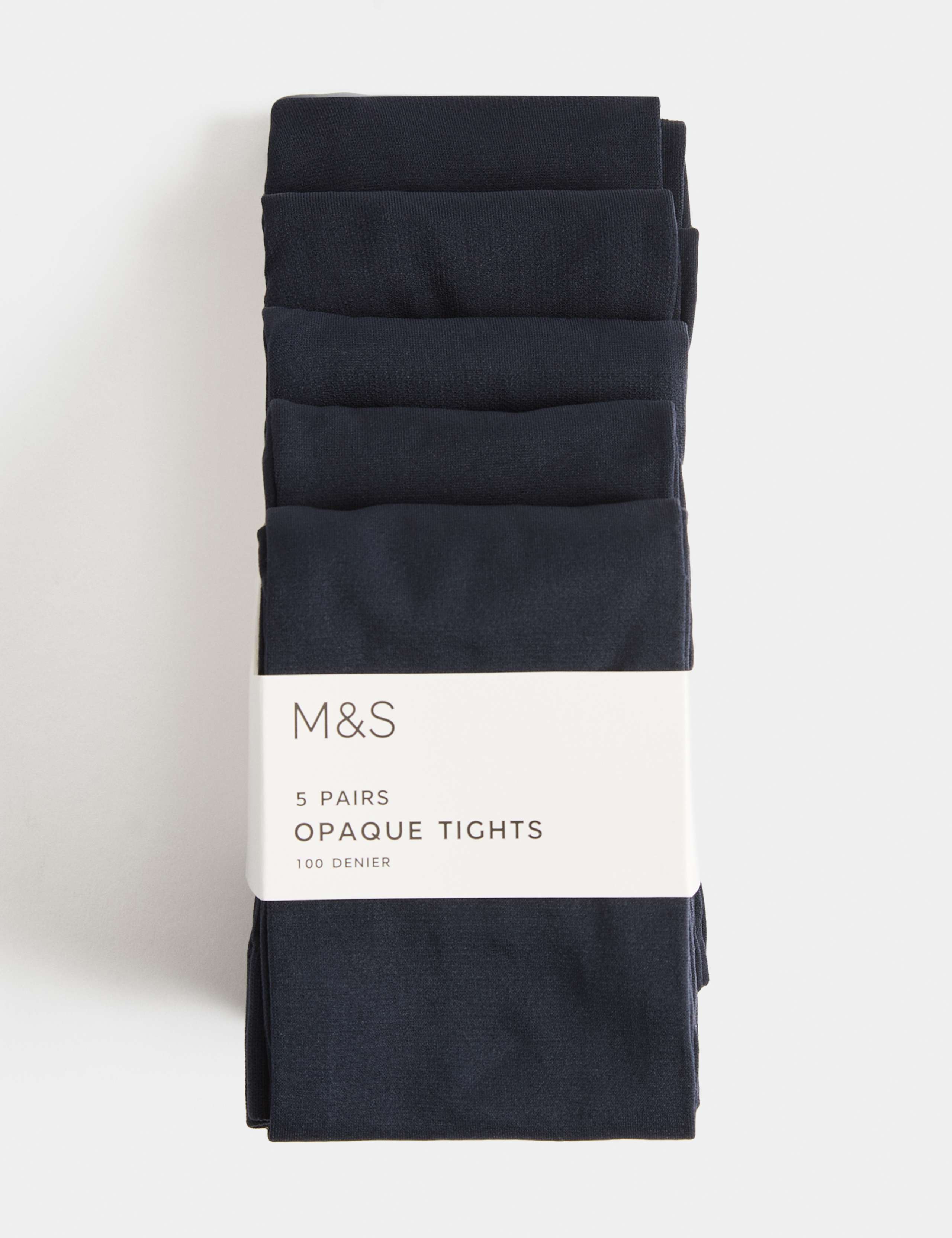 5 Pack 100 Denier Tights