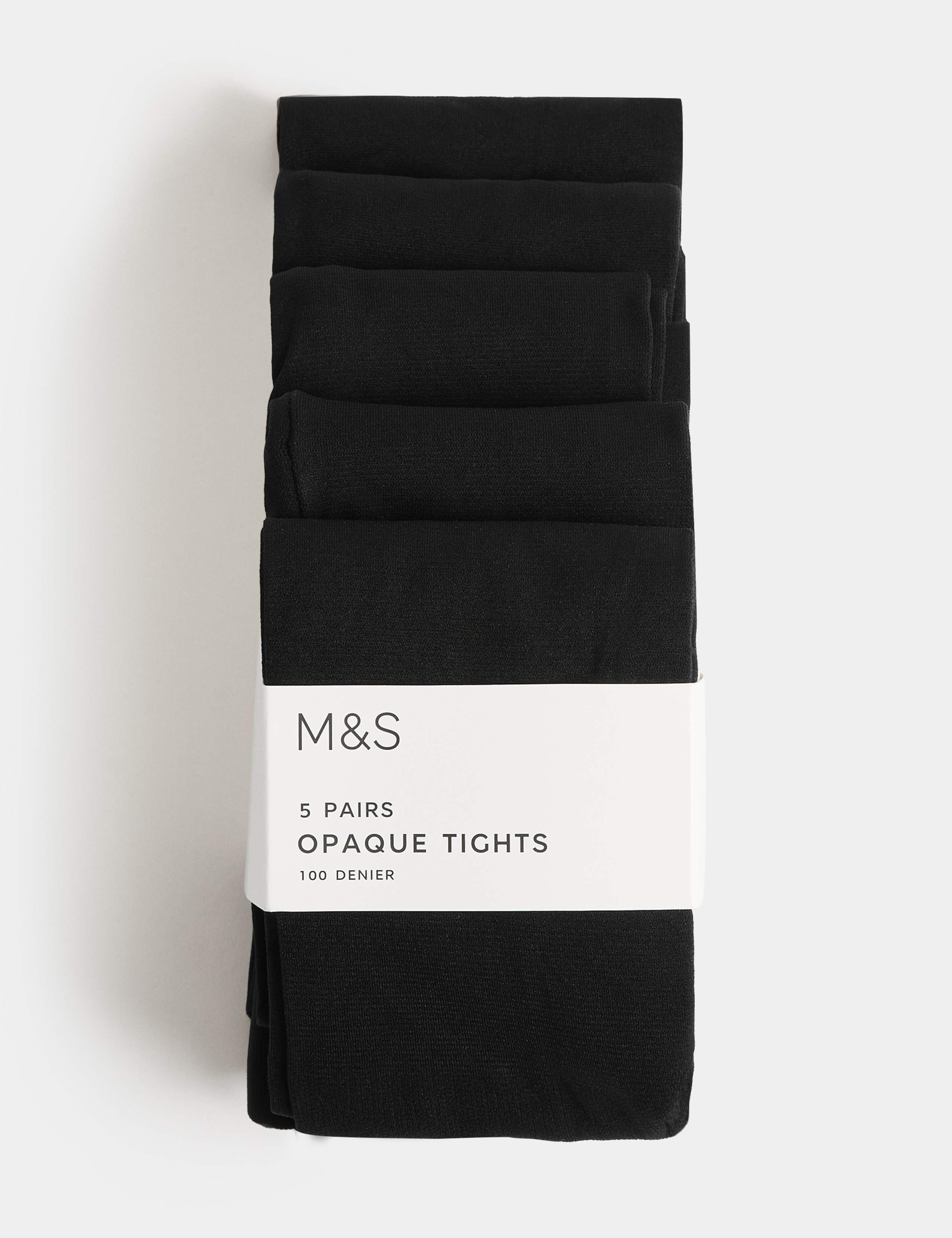 5 Pack 100 Denier Tights