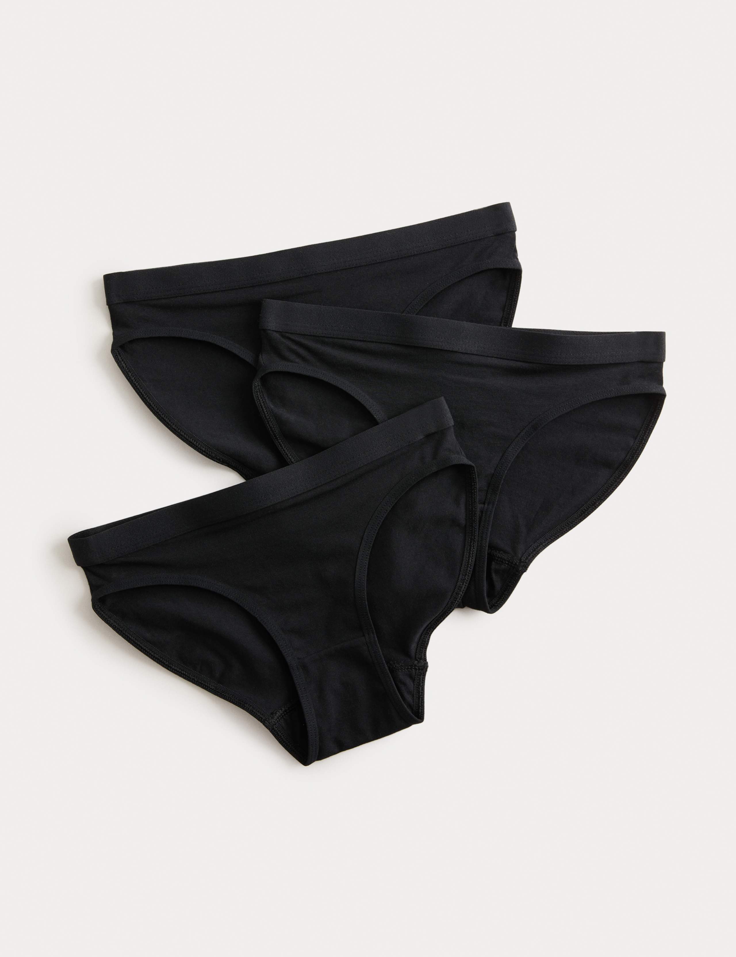 3pk Cotton with Stretch Knickers (6-16 Yrs)