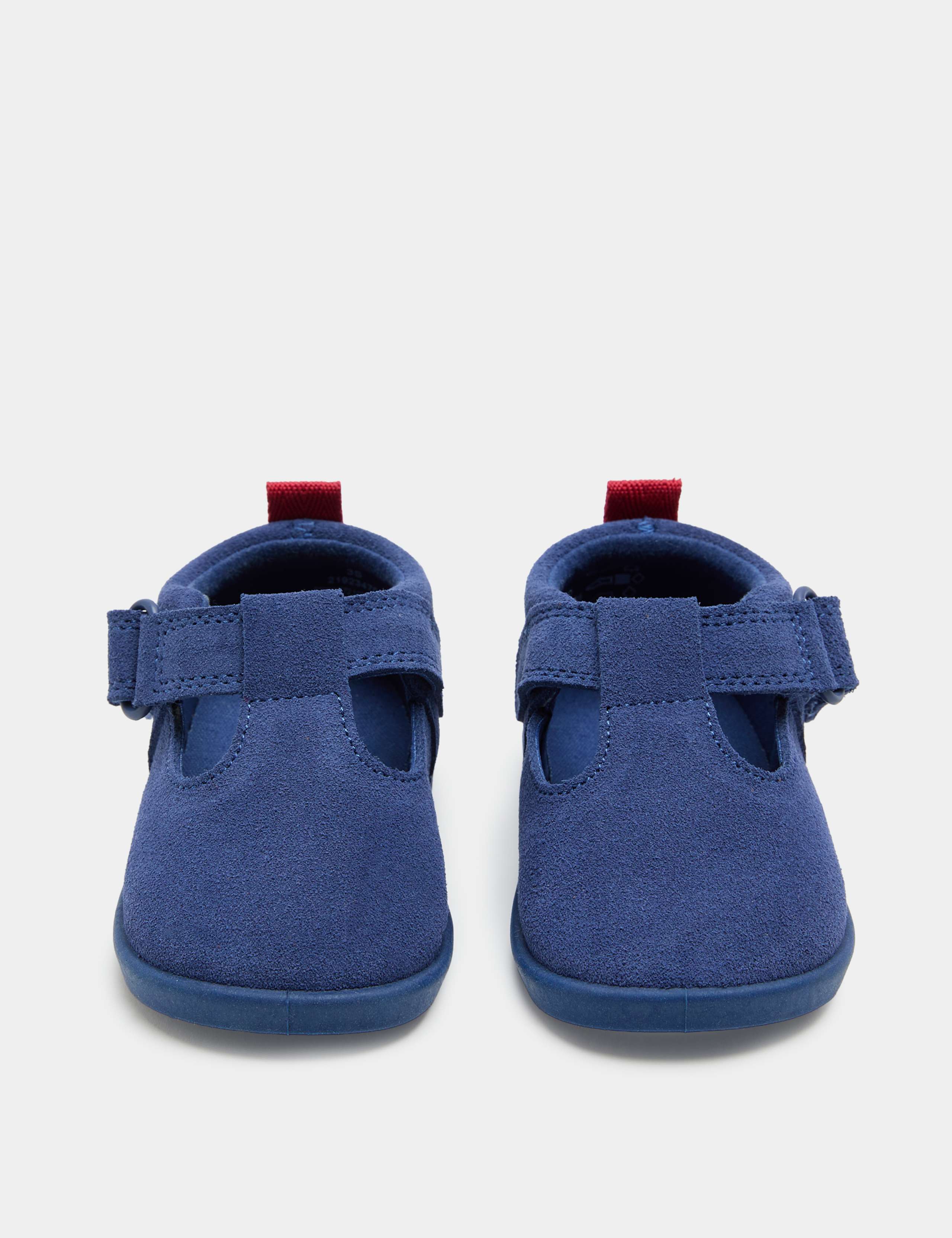 Baby Suede Riptape T Bar First Walkers (2 Small - 5 Small)