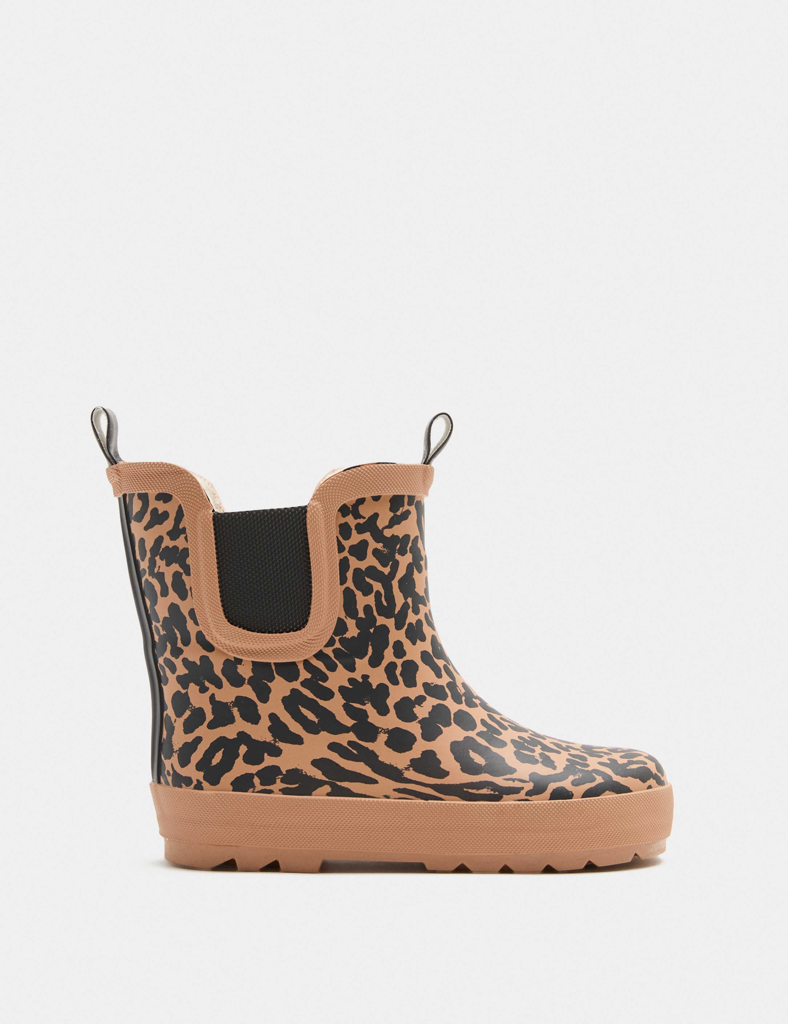 Kids' Leopard Print Wellies (3 Small - 12 Small)