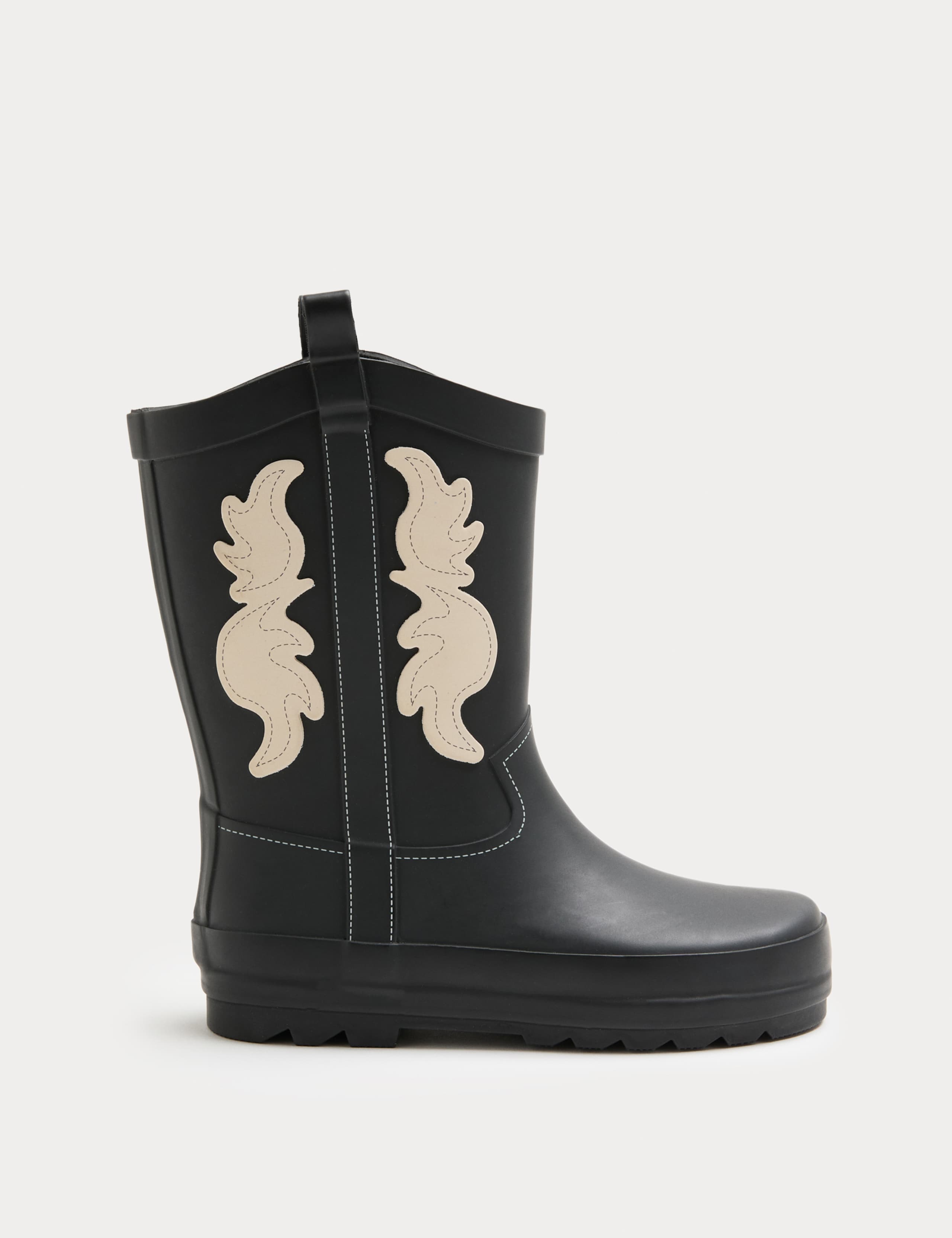 Kids' Western Patterned Wellies (4 small-2 large)