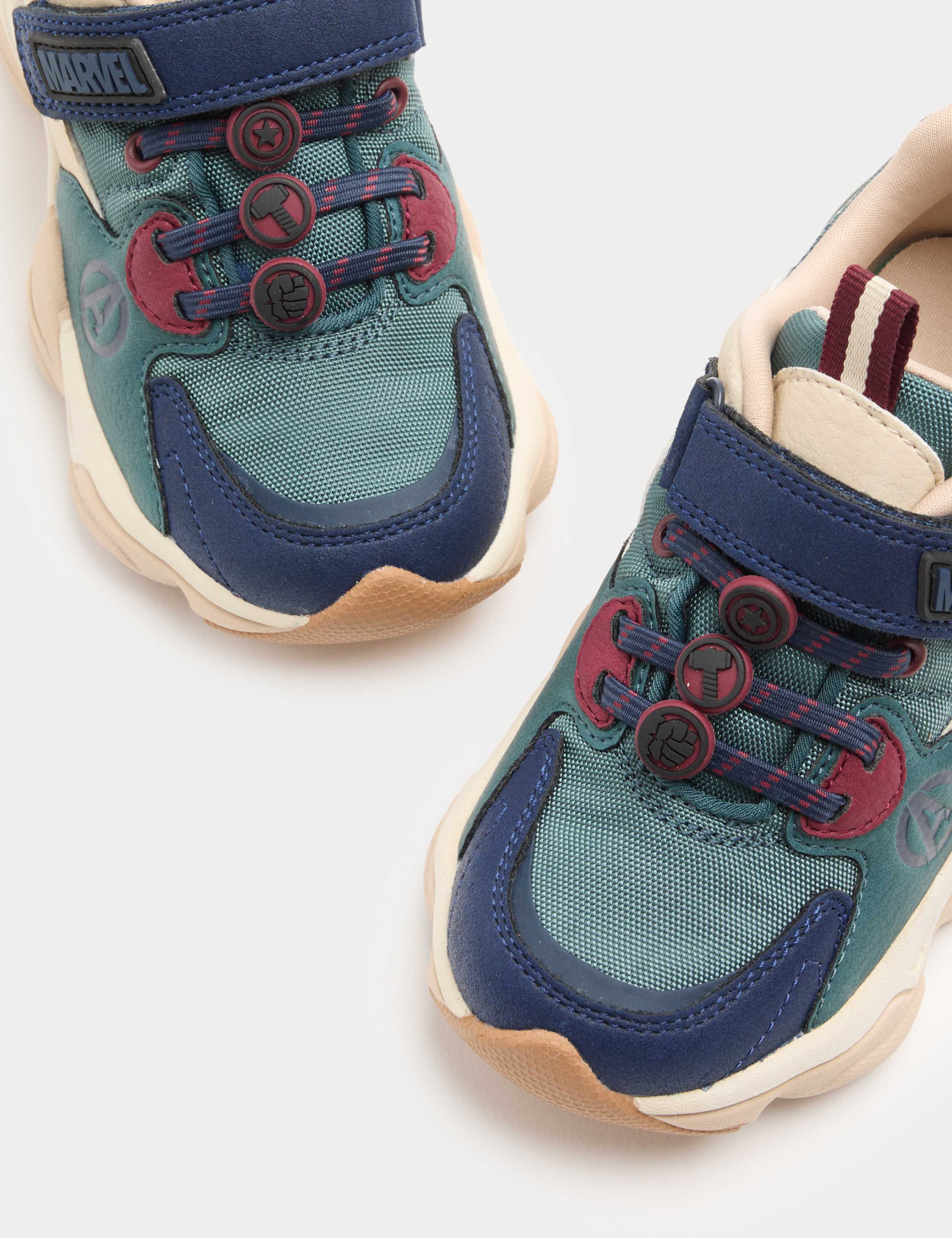 Kids' Suede Avengers™ Riptape Trainers