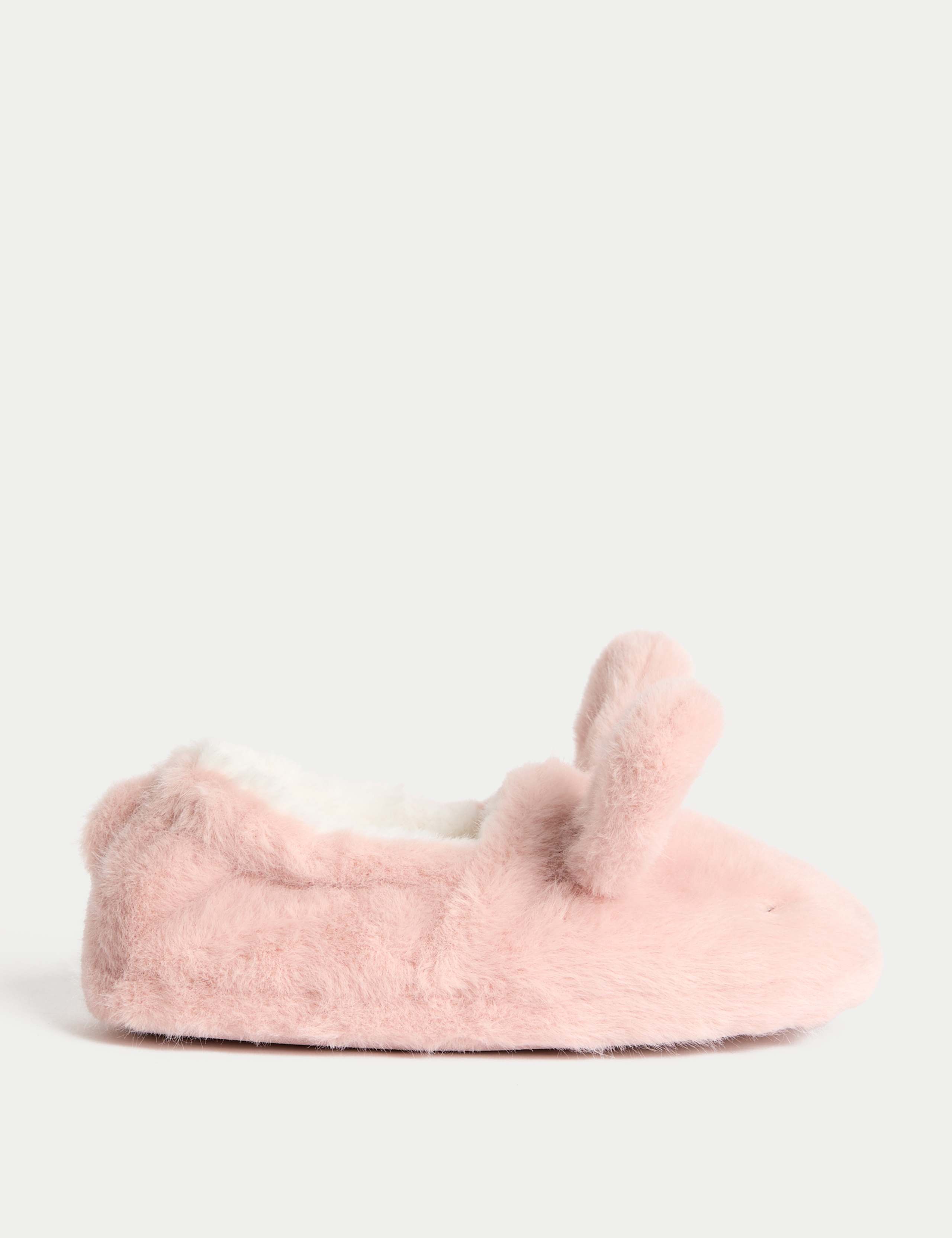 Kids' Bunny Slippers (4 Small - 2 Large)