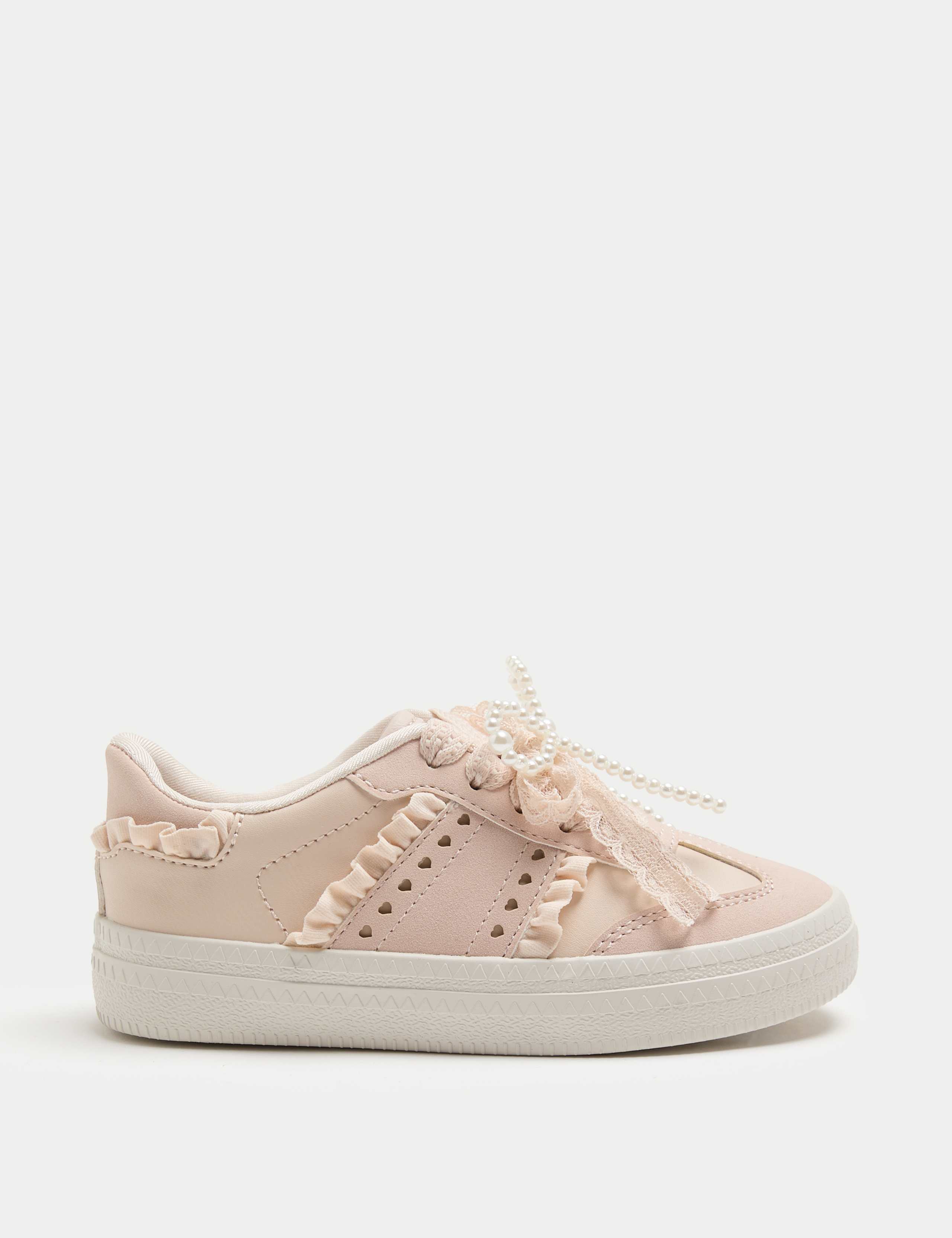 Kids' Lace Detail Trainers (9 Small - 7 Large)