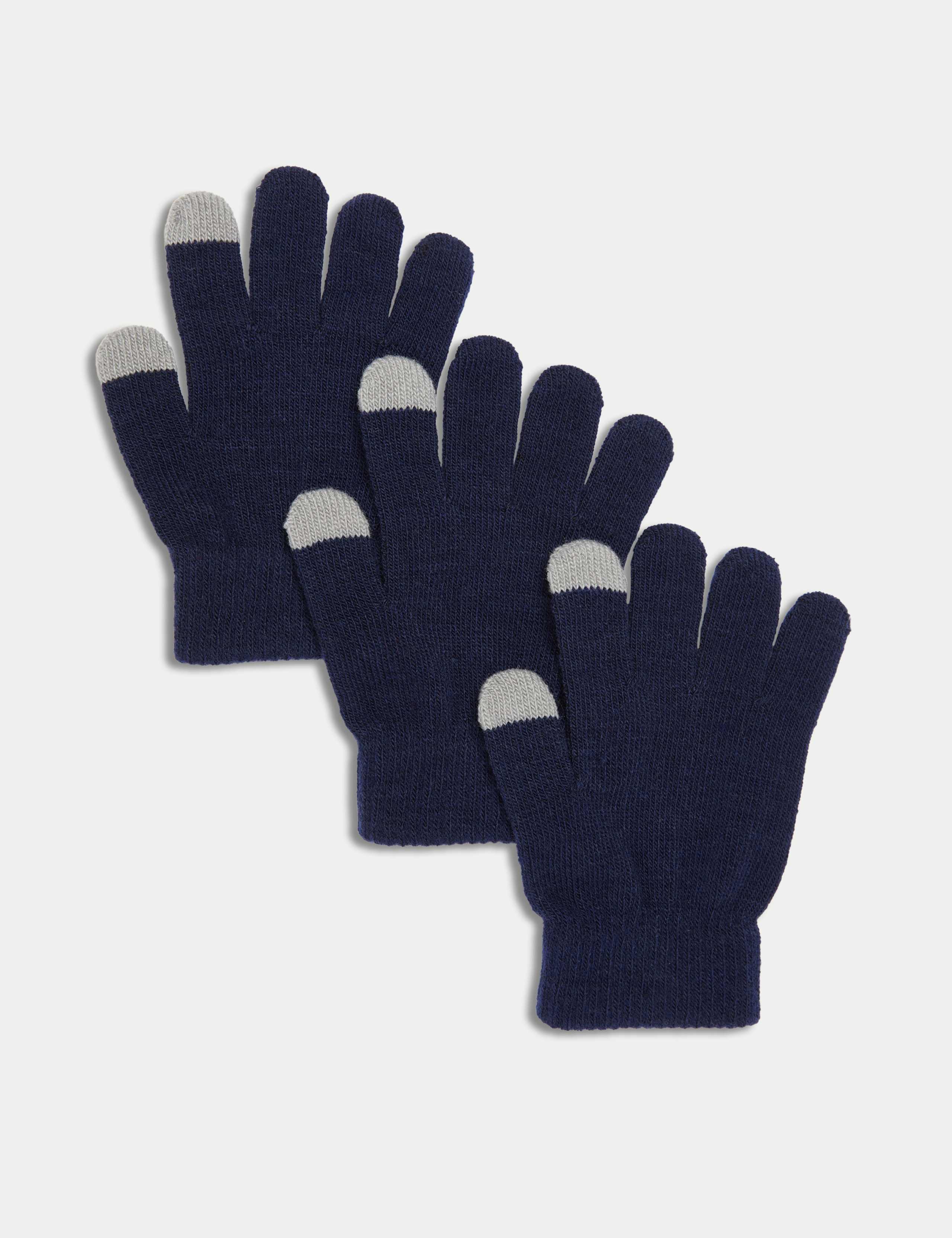 Kids' 3pk Magic Gloves