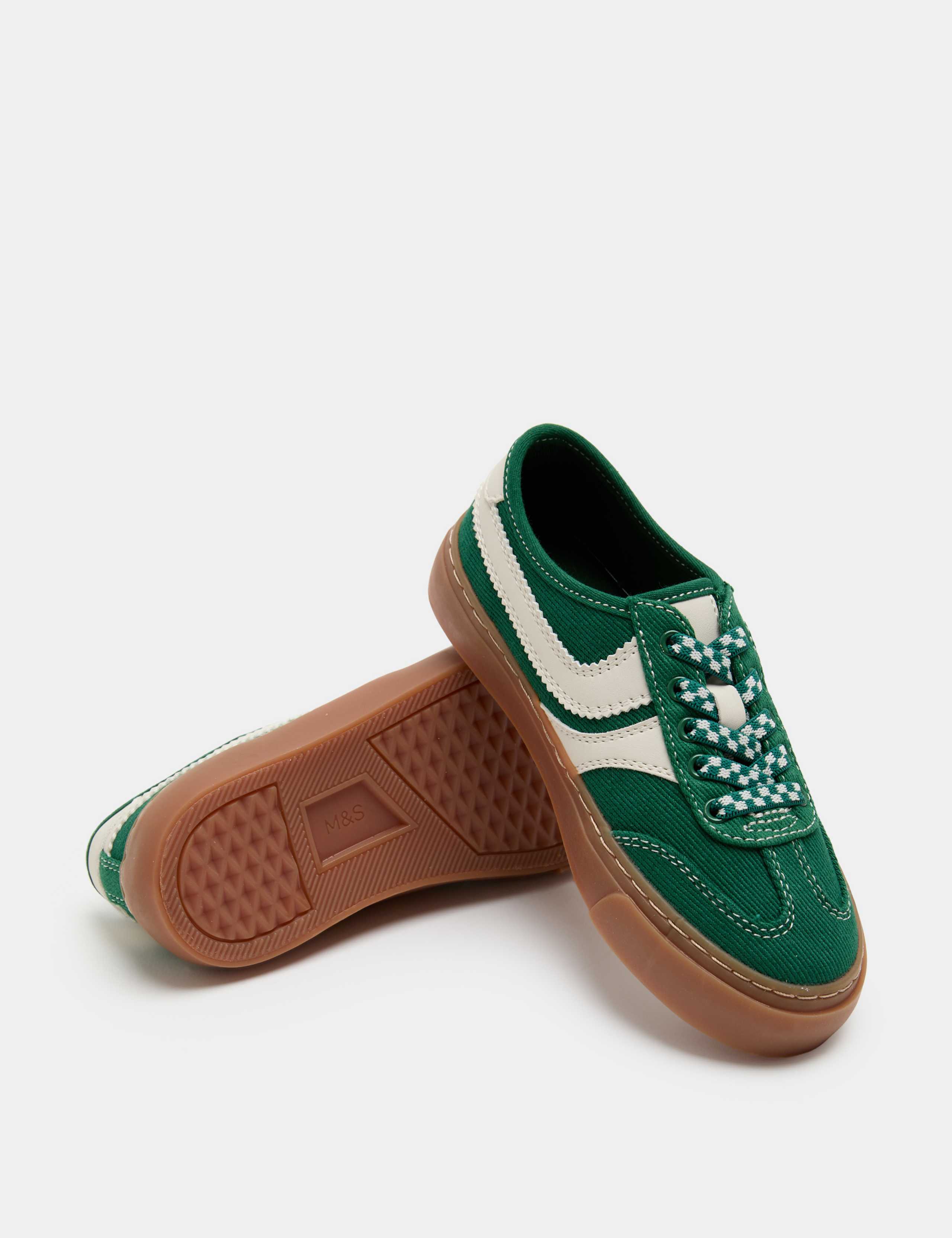 Vince Low Top Trainers (4 Small - 2 Large)