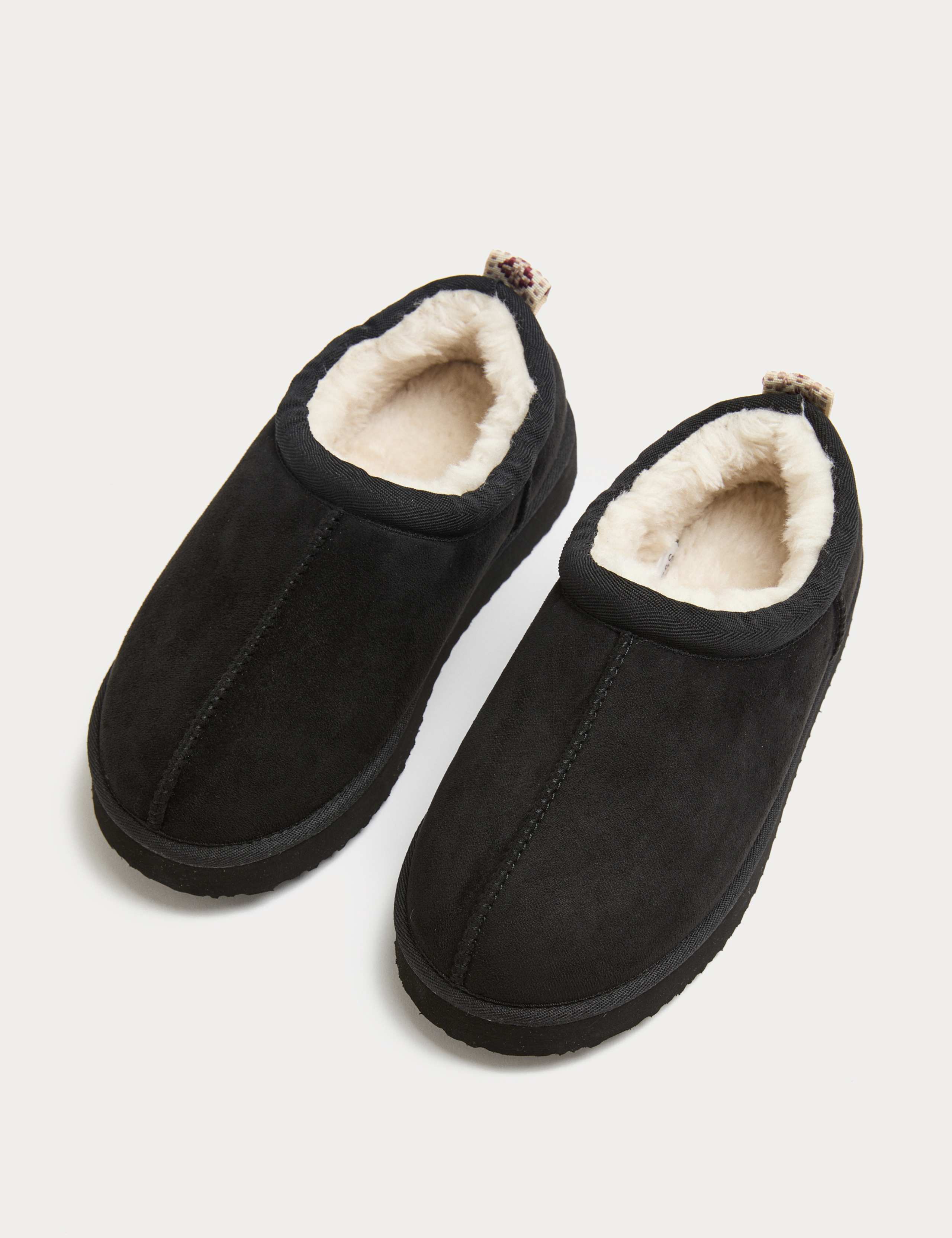 Kids' Faux Fur Lined Slippers (9 Small - 7 Large)