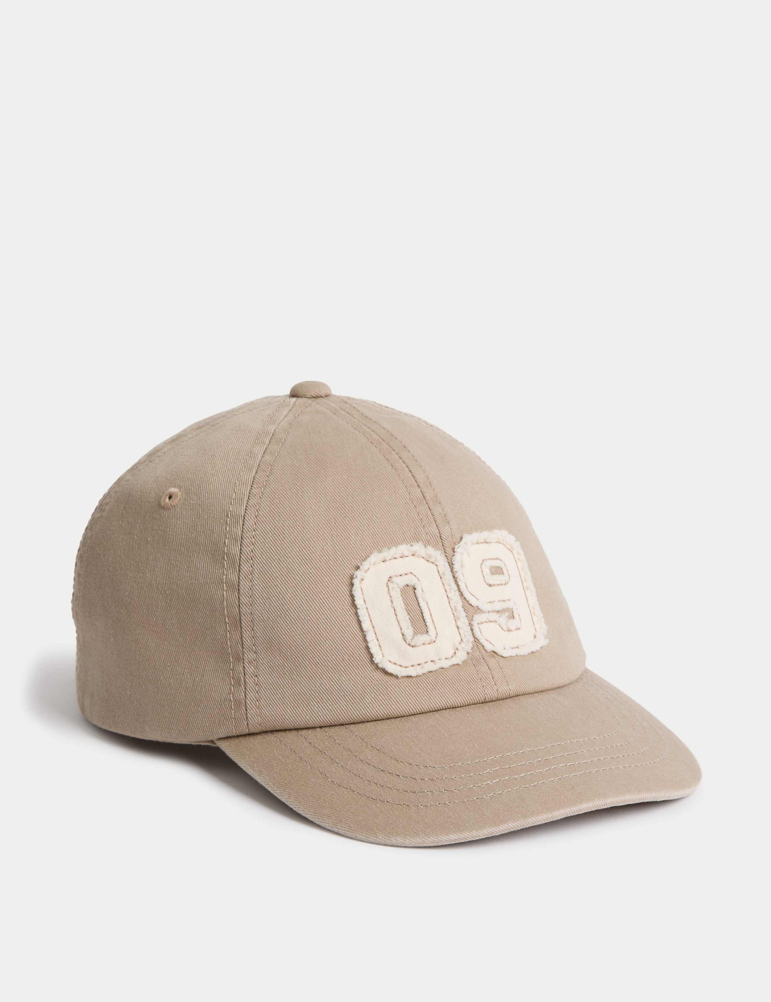 Kids' Pure Cotton Slogan Baseball Cap (1-13 Yrs)