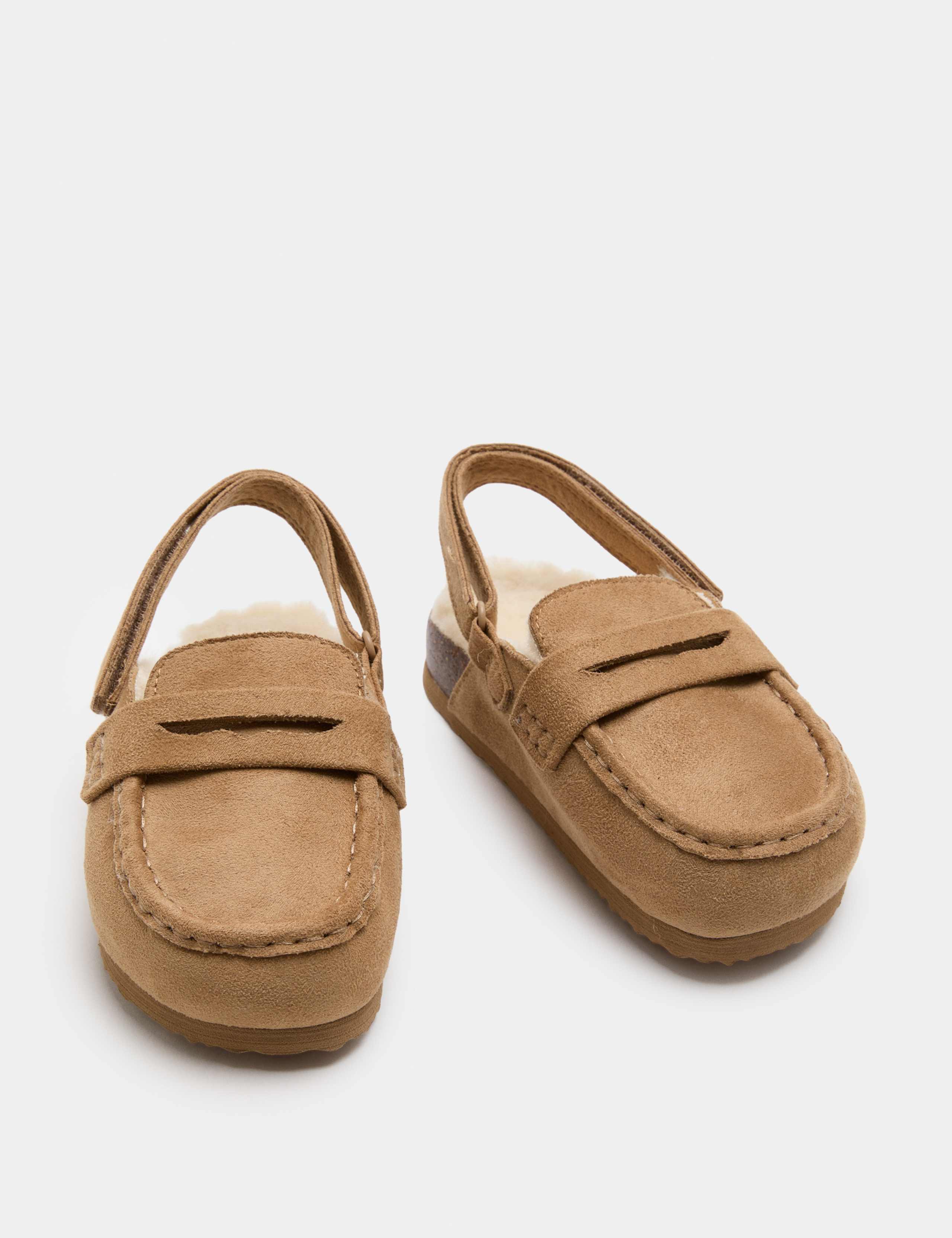 Kids' Faux Fur Lined Loafer Clogs (10 Small-2 Large)