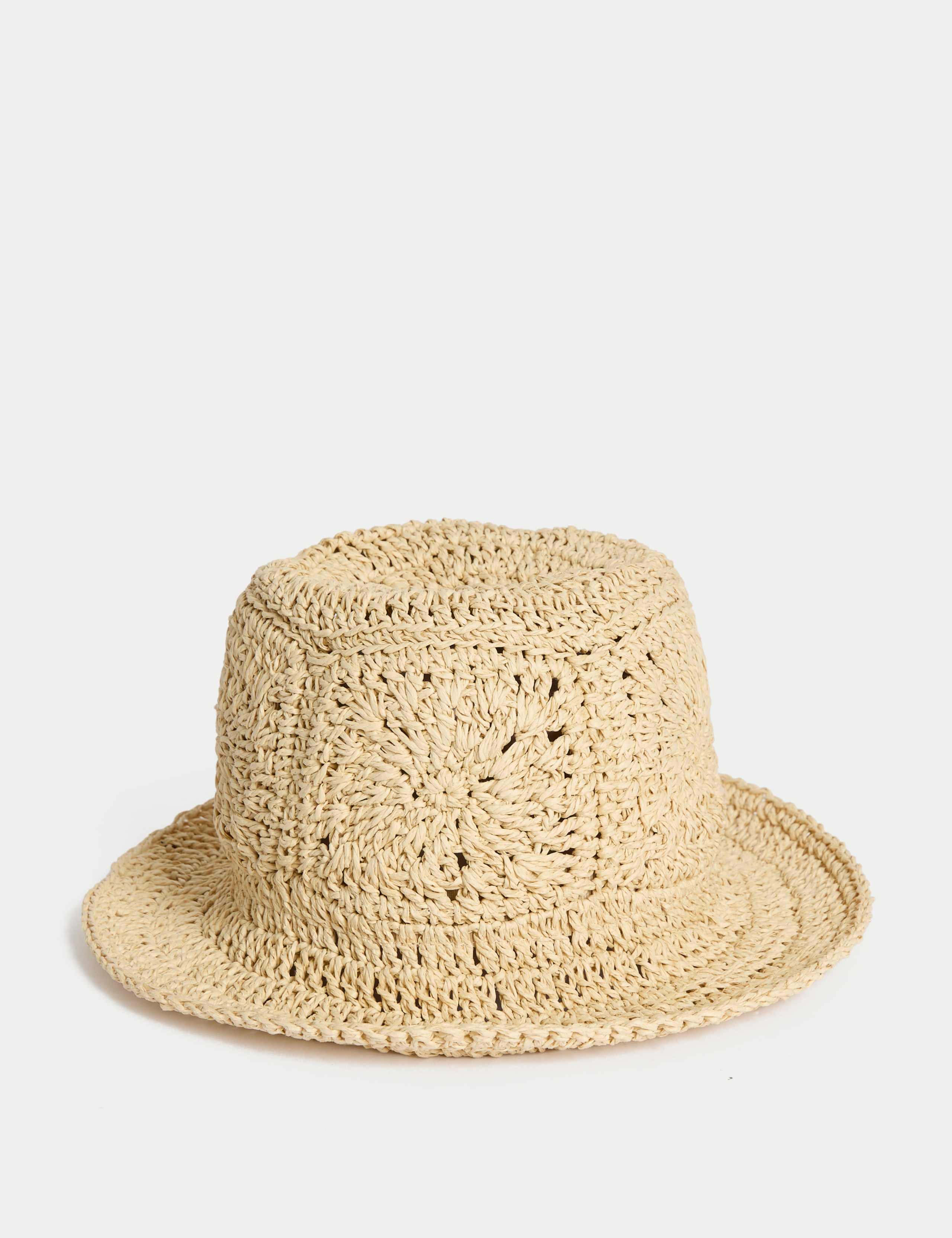 Kids' Plain Straw Sun Hat (18 Mths-13 Yrs)
