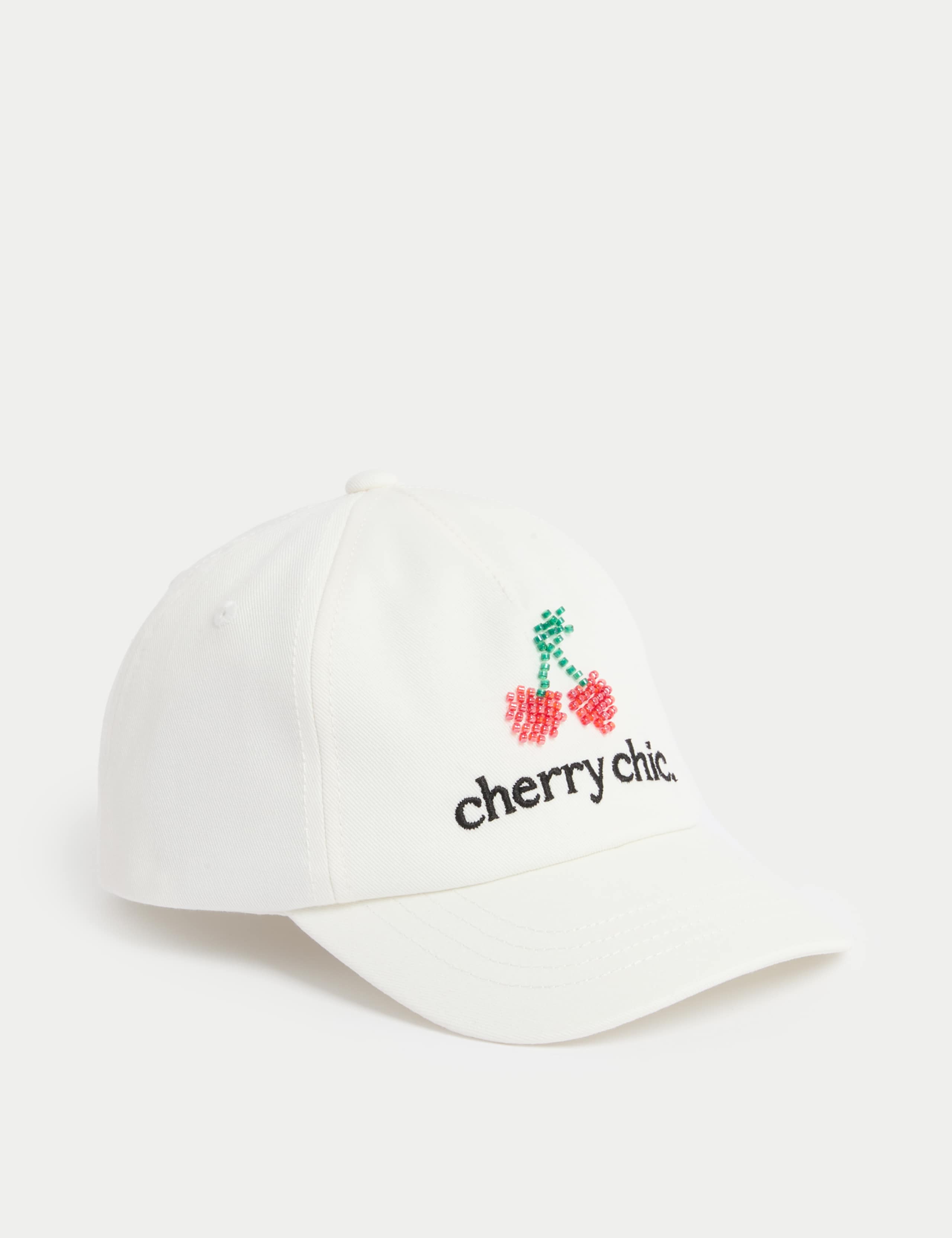 Kids' Pure Cotton Slogan Baseball Cap (3-13 Yrs)