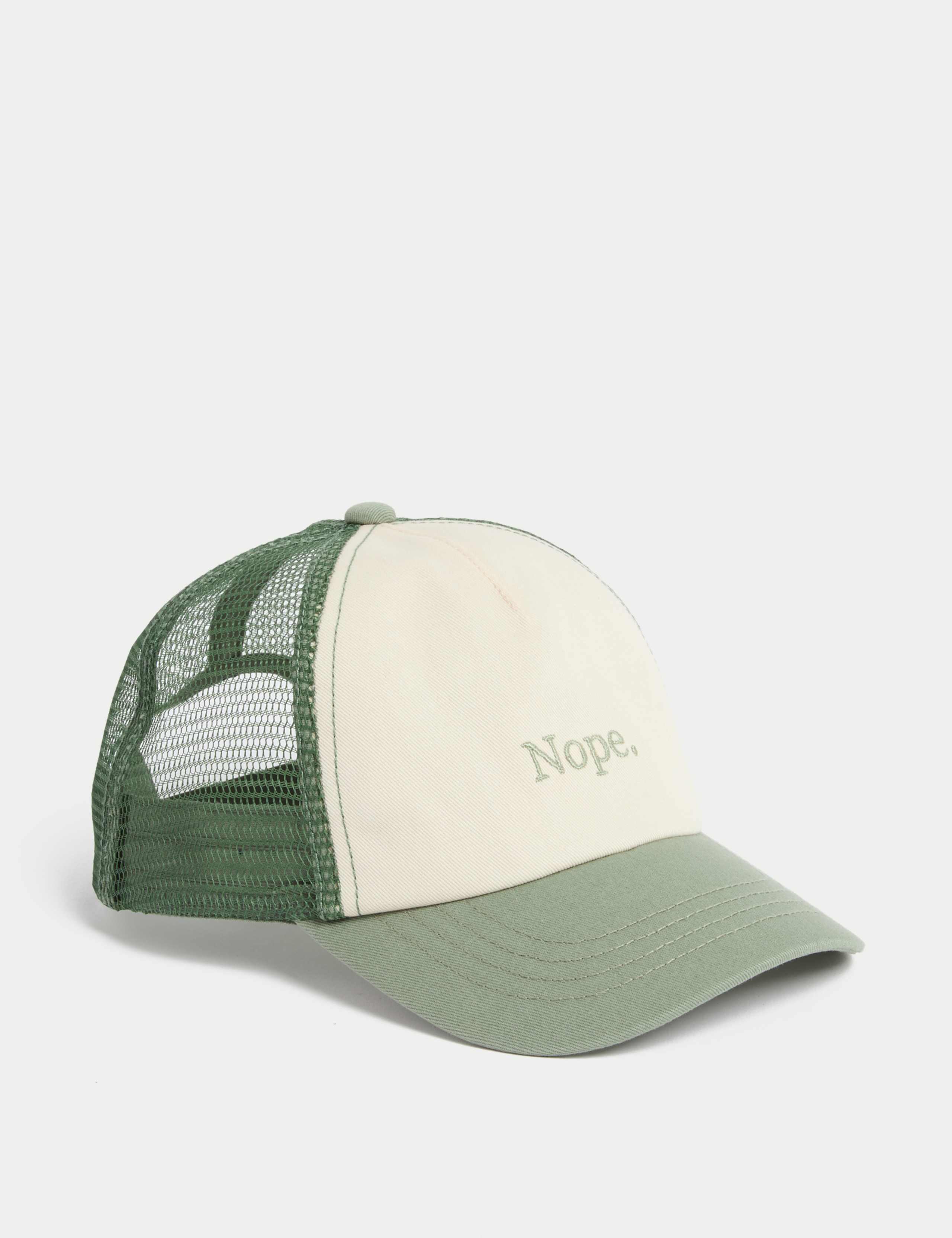 Kids' Pure Cotton Patterned Baseball Cap (3-13 Yrs)