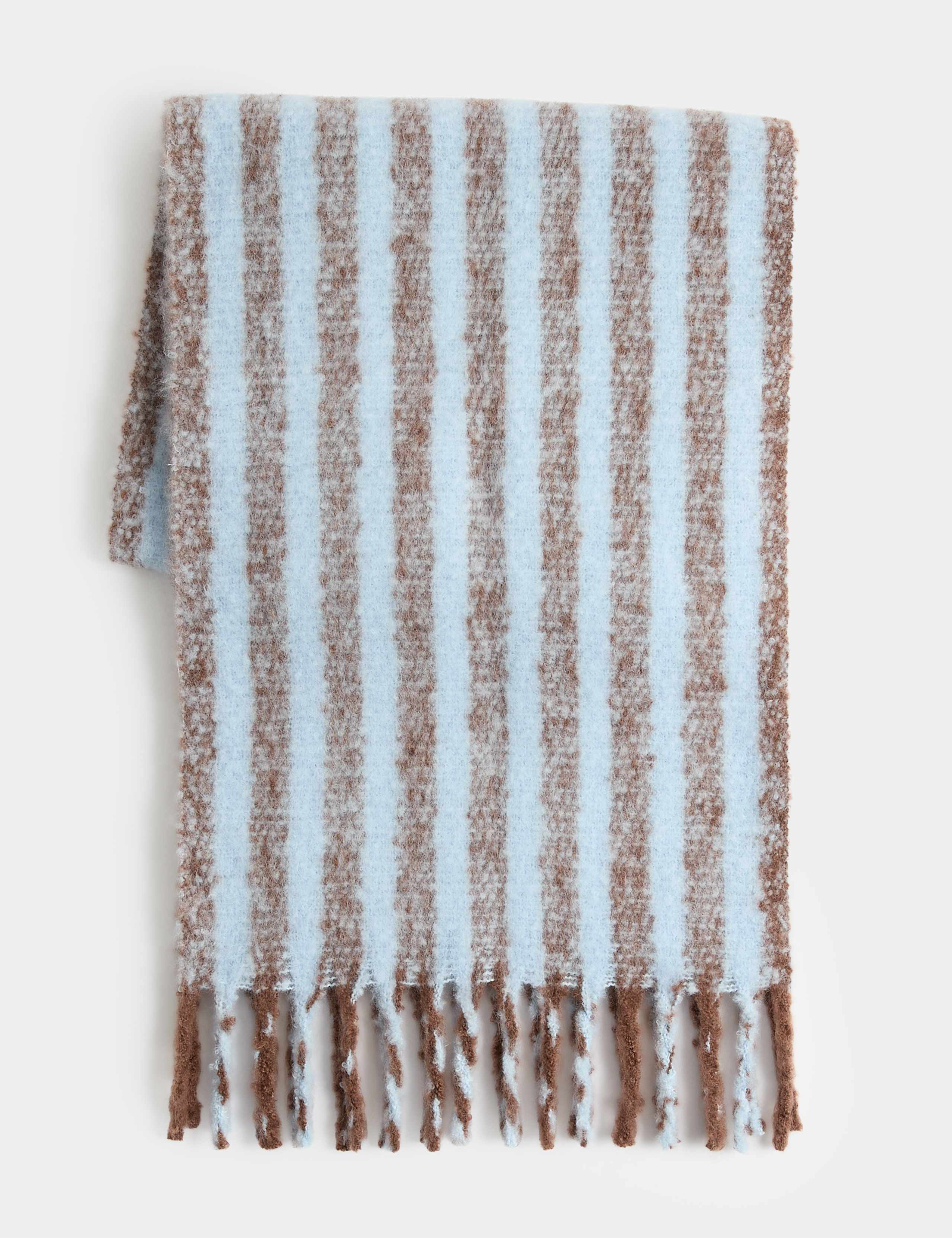 Chunky Striped Fashion Scarf (6-13 Yrs)
